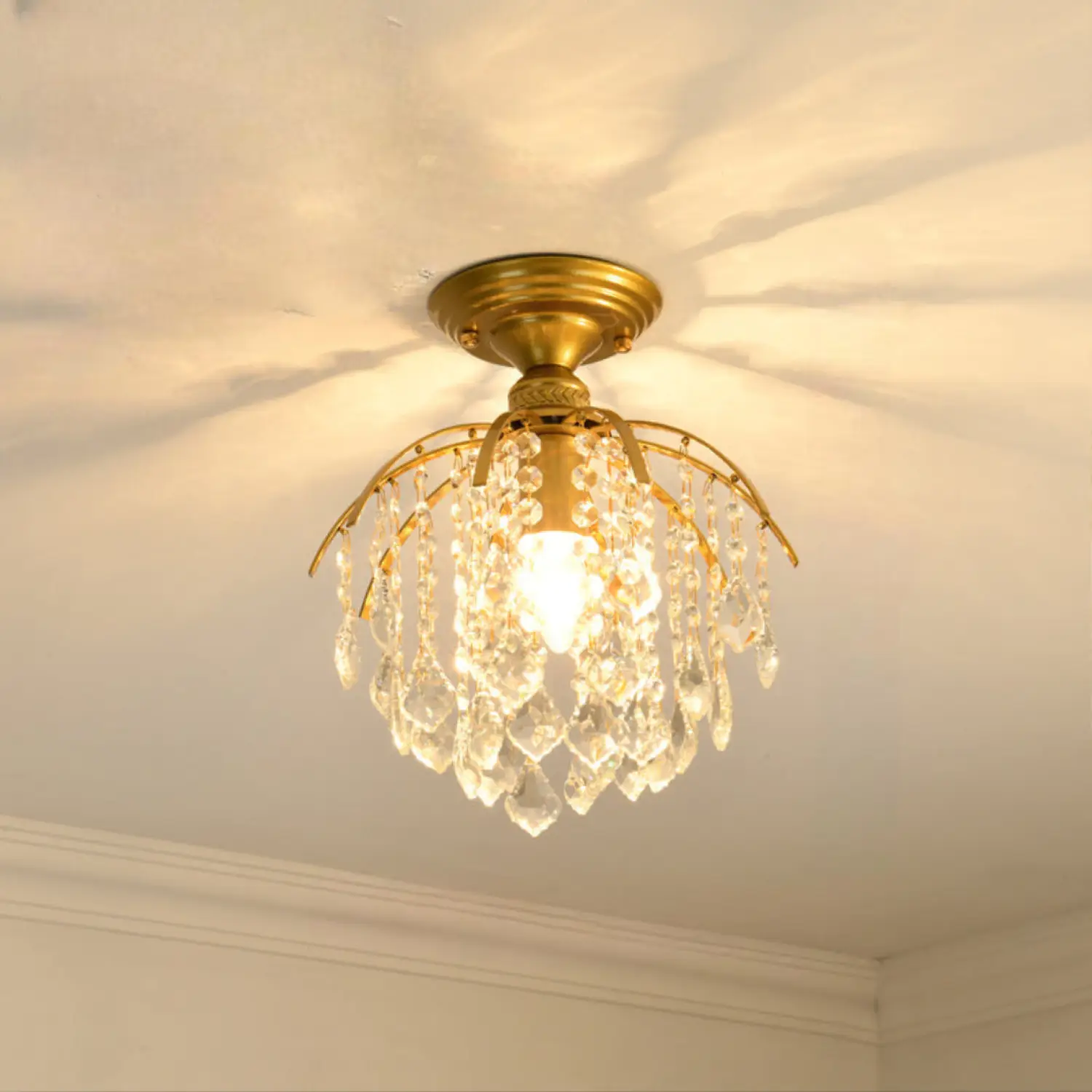 Crystal Chandelier Modern Design with Iron and Elegant Crystal Finish - Image 20
