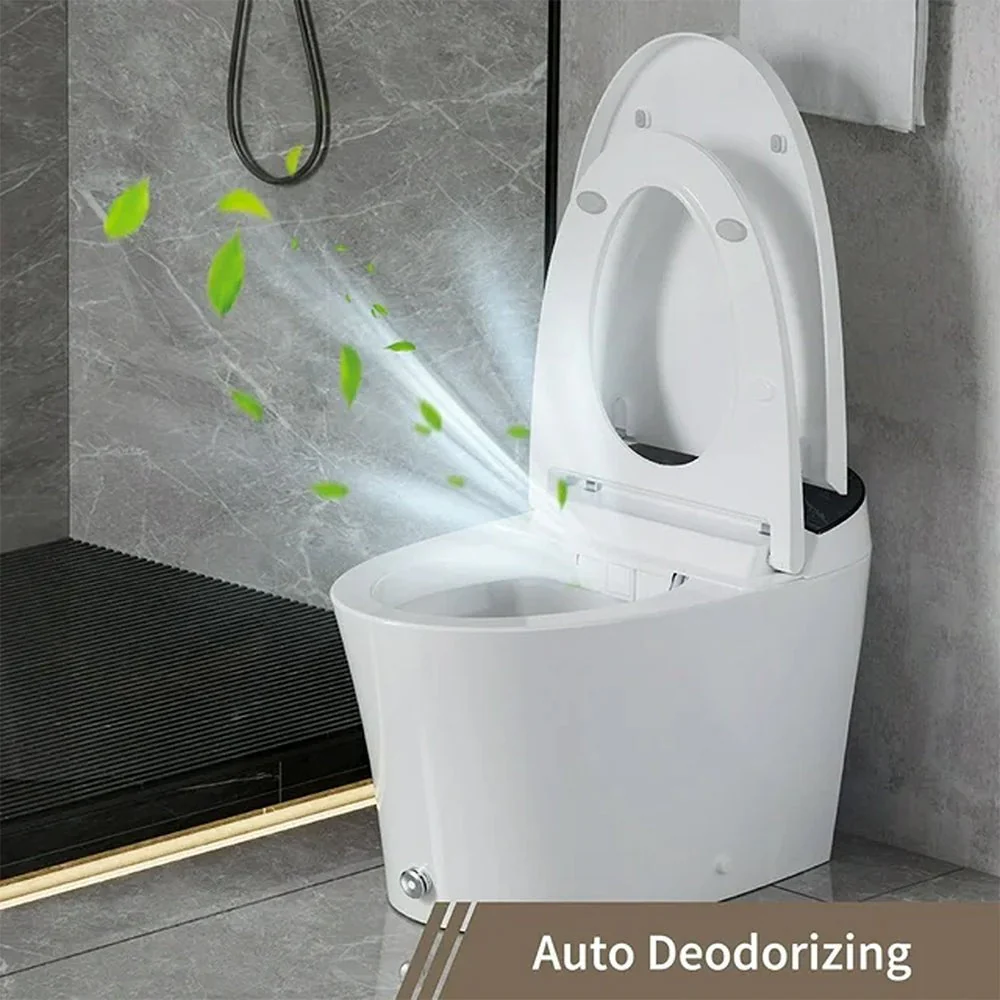 Alora Premium Smart Tankless Bidet Toilet W/ Adjustable Heated Seat, Water & Air Dryer (96174253) - Image 10
