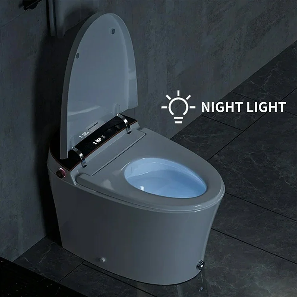 Alora Premium Smart Tankless Bidet Toilet W/ Adjustable Heated Seat, Water & Air Dryer (96174253) - Image 11