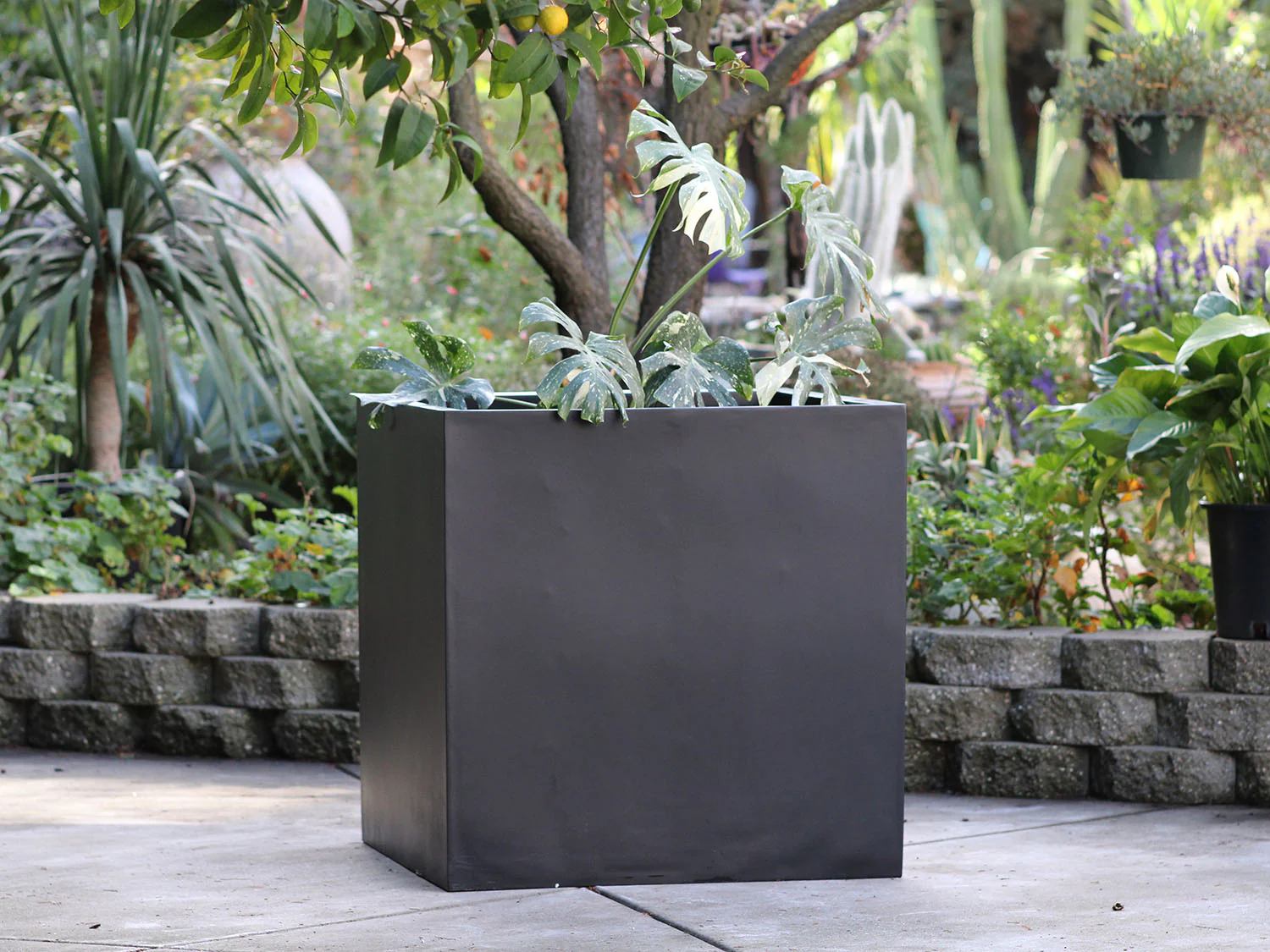 Cube Planter 12.0" - 27.5" By Plantatorem - Image 5