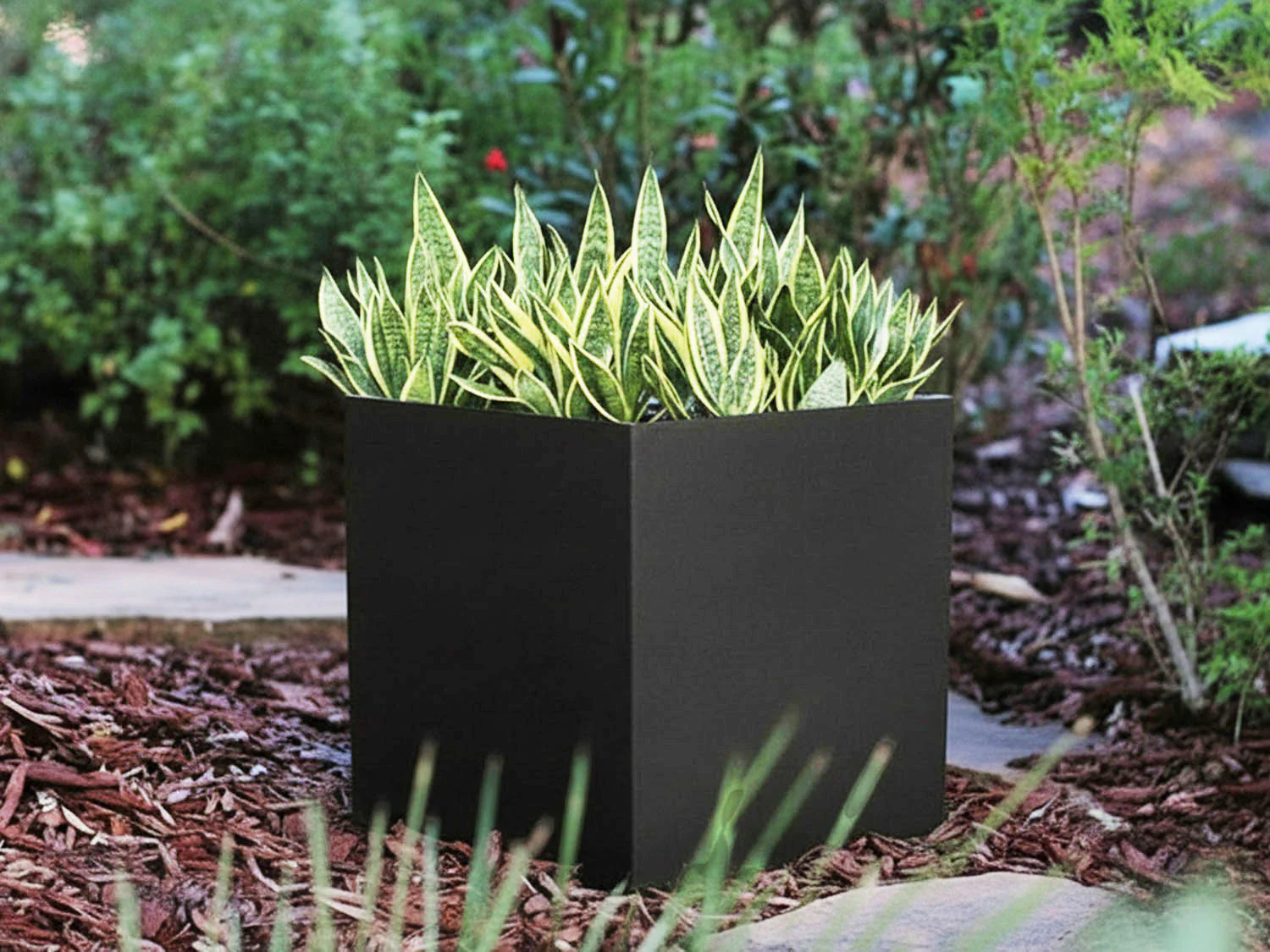 Cube Planter 12.0" - 31.5" By Plantatorem - Image 2