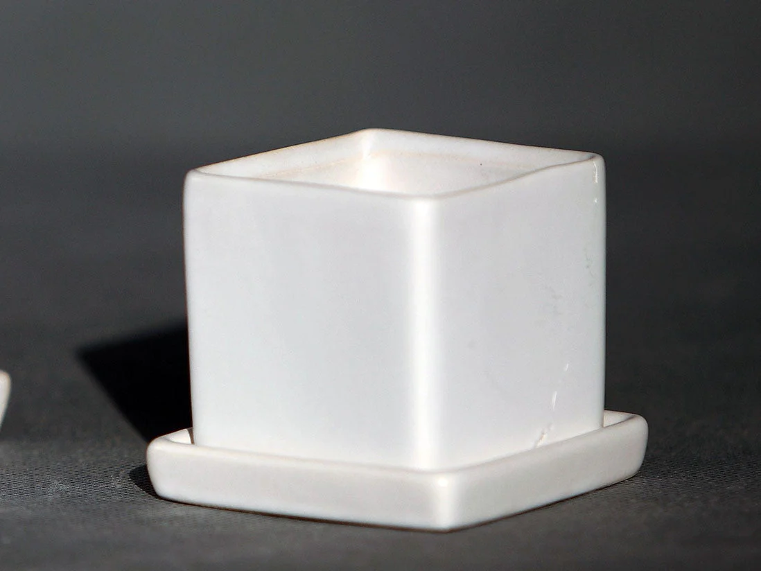 Cube Pot with Detached Saucers (LARGE) By Plantatorem - Image 8