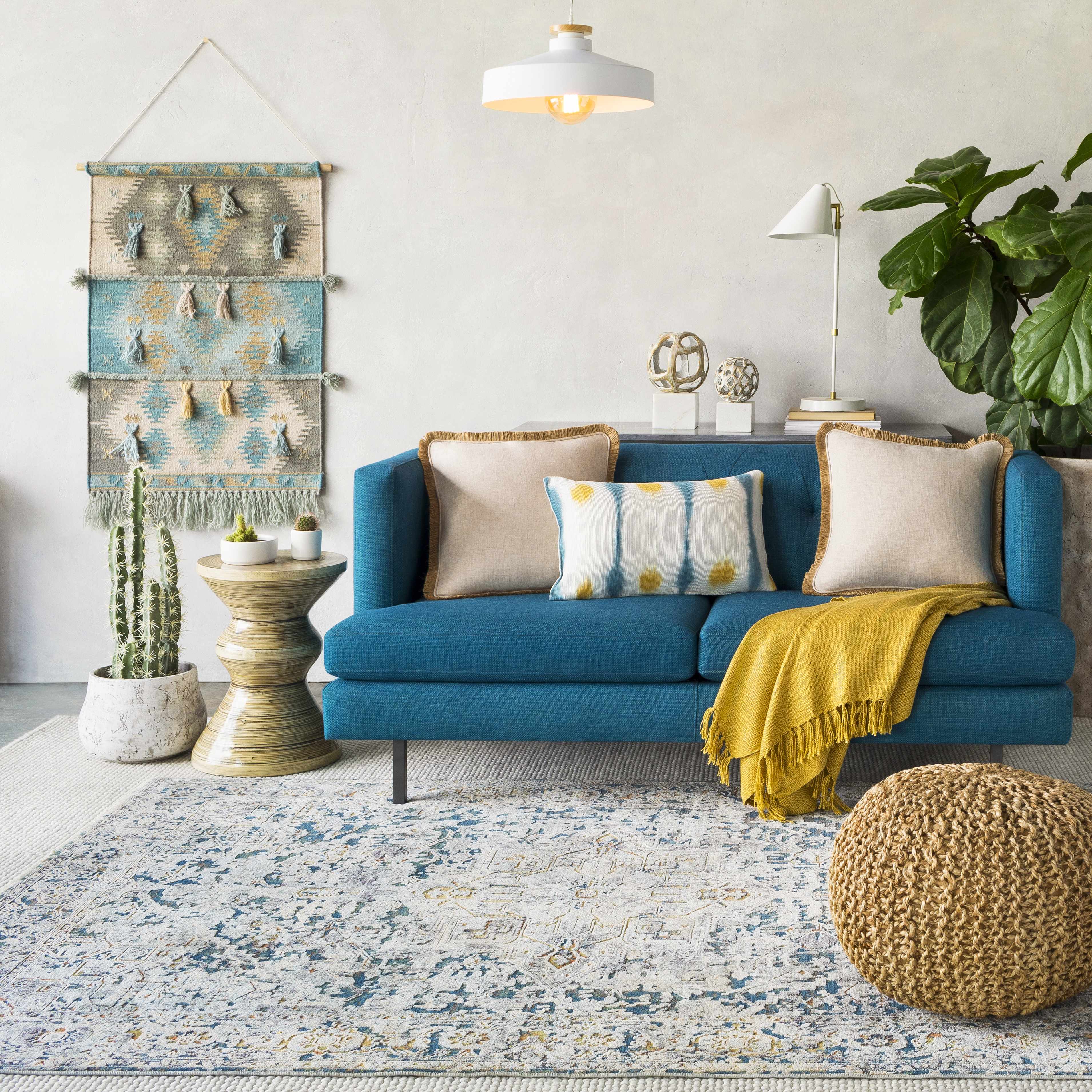 Cuckfield Textured Luxury Rug - Image 3