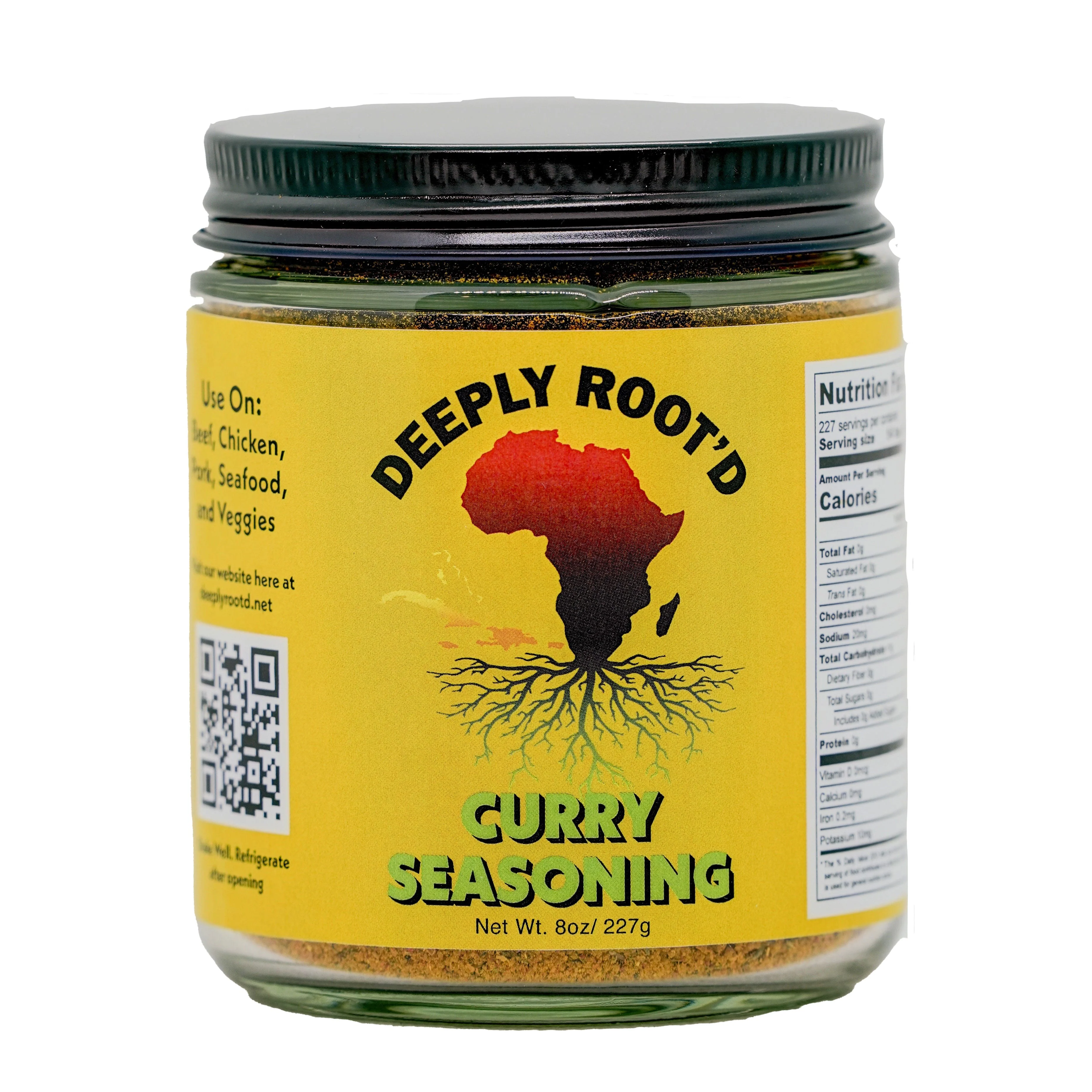 Curry Seasoning | Pack of 2 | 8 oz | Deeply Root'd - Image 2