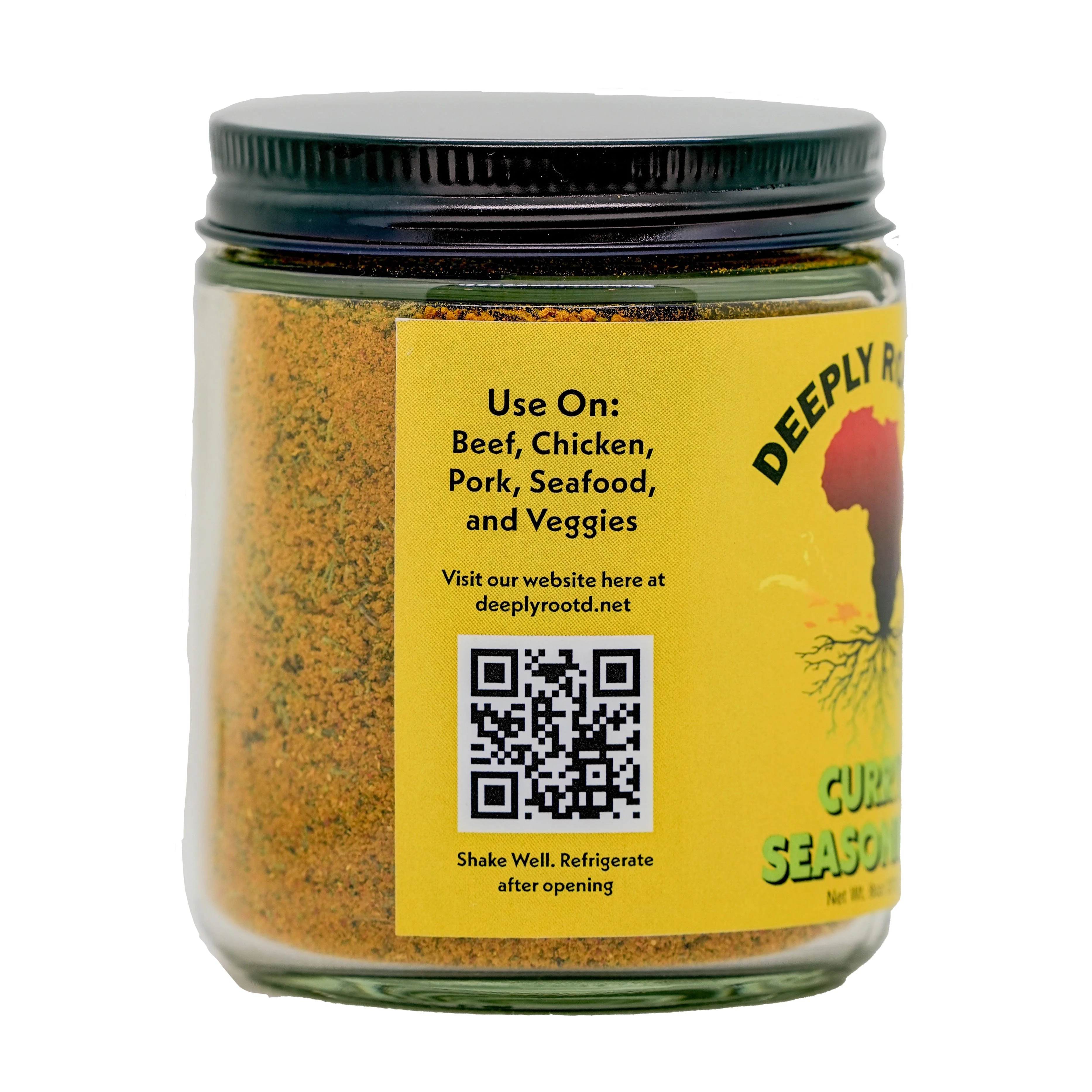 Curry Seasoning | Pack of 2 | 8 oz | Deeply Root'd - Image 3