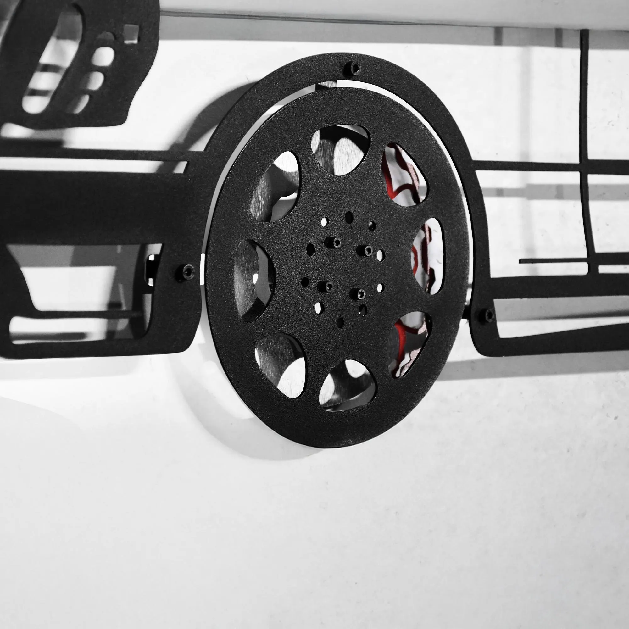Custom Car Metal Wall Art with Spinning Wheels, Personalized Car Design, Custom Auto Gift for Men, Garage Decor, Your Car Line Art-KAFMEKA048 - Image 4