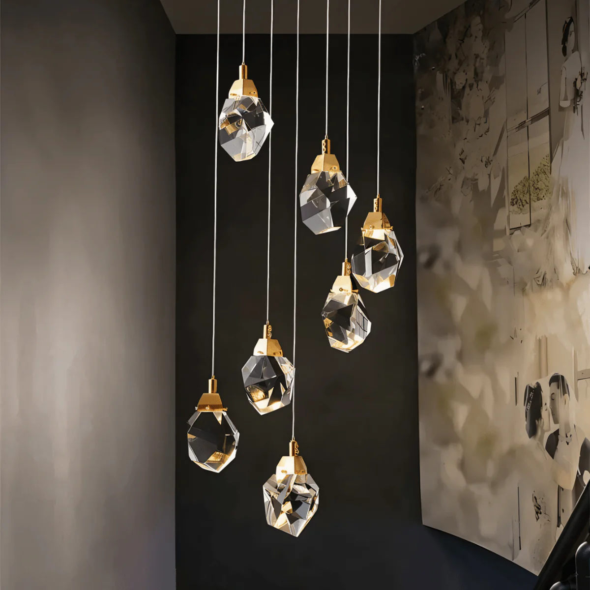 Custom Cristal Chandelier - Image 3