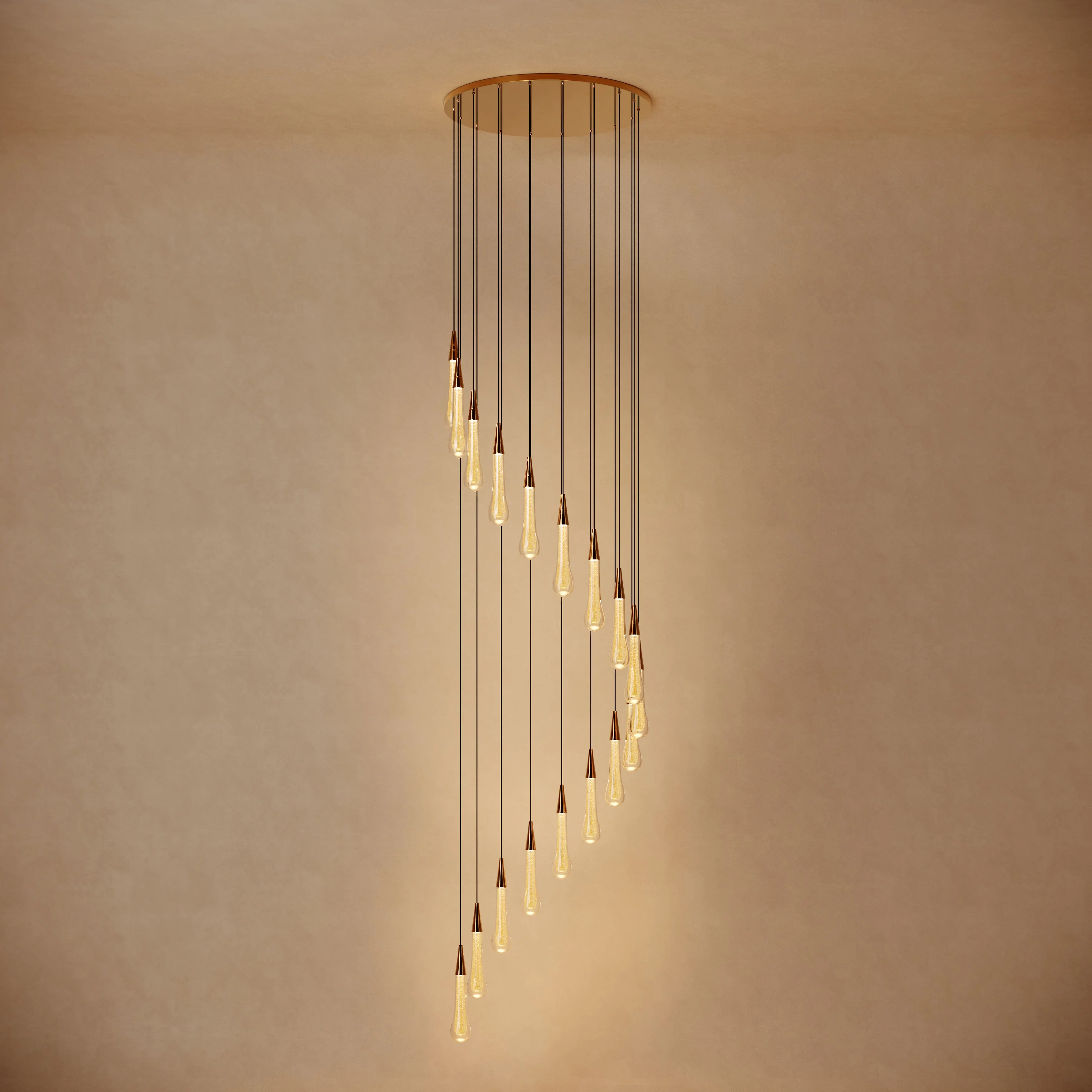 Custom Drop Pendant Light - Image 11