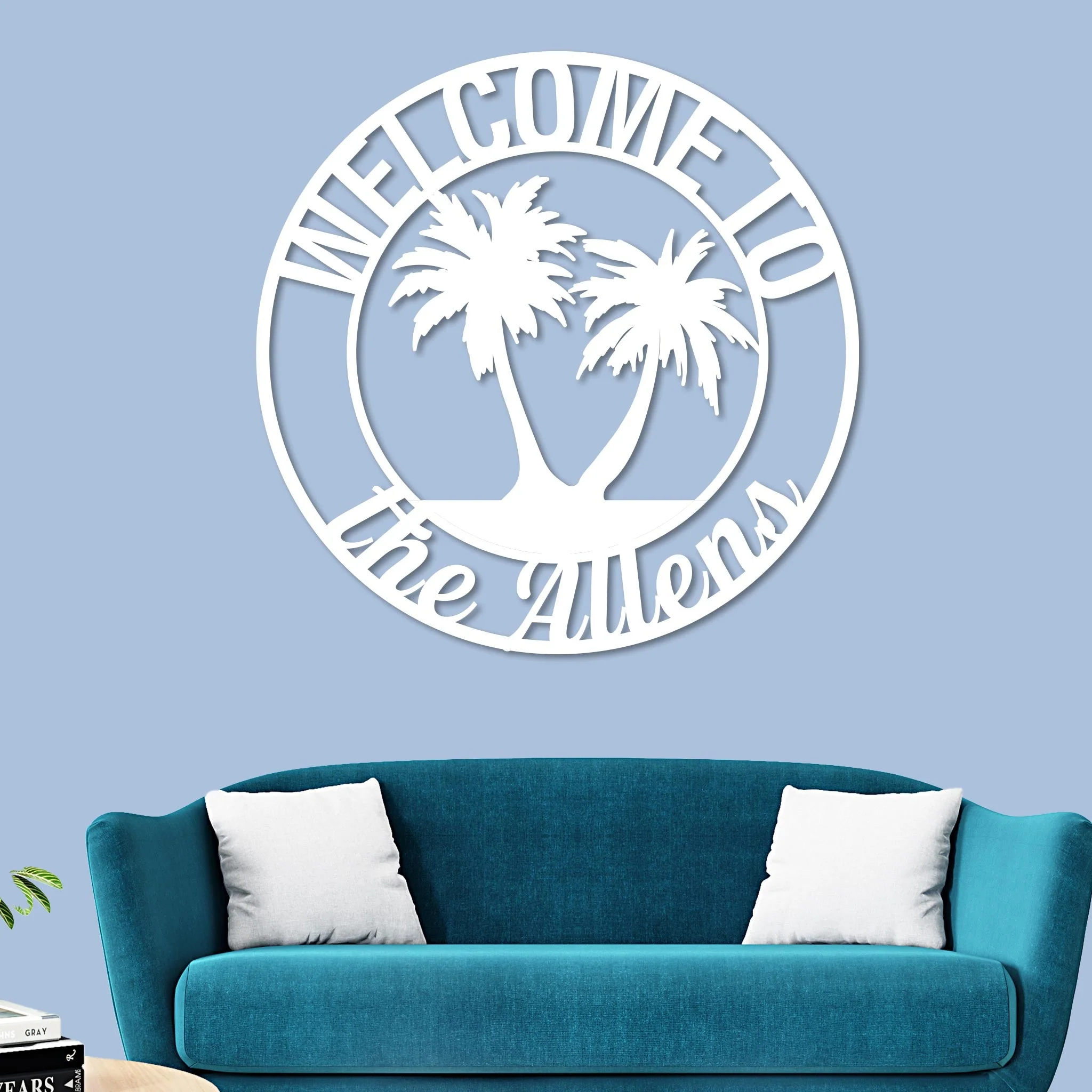 Custom Island Welcome Sign - Image 2