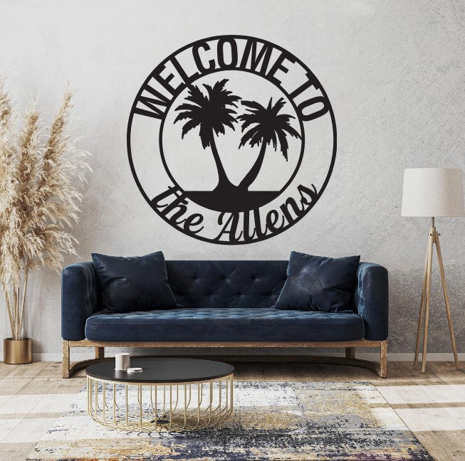 Custom Island Welcome Sign - Image 4