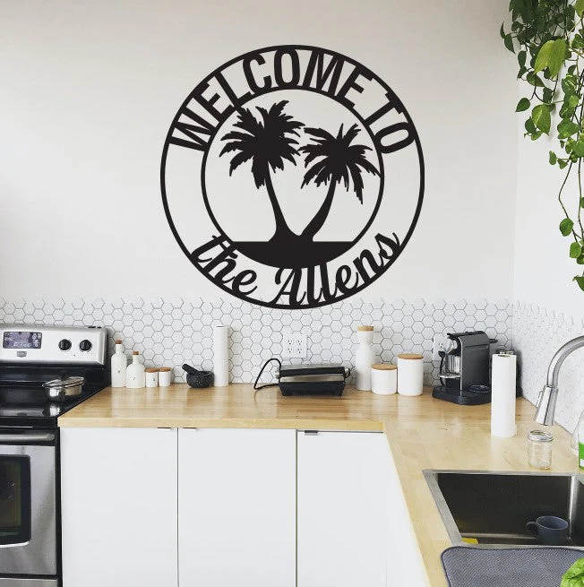 Custom Island Welcome Sign - Image 6