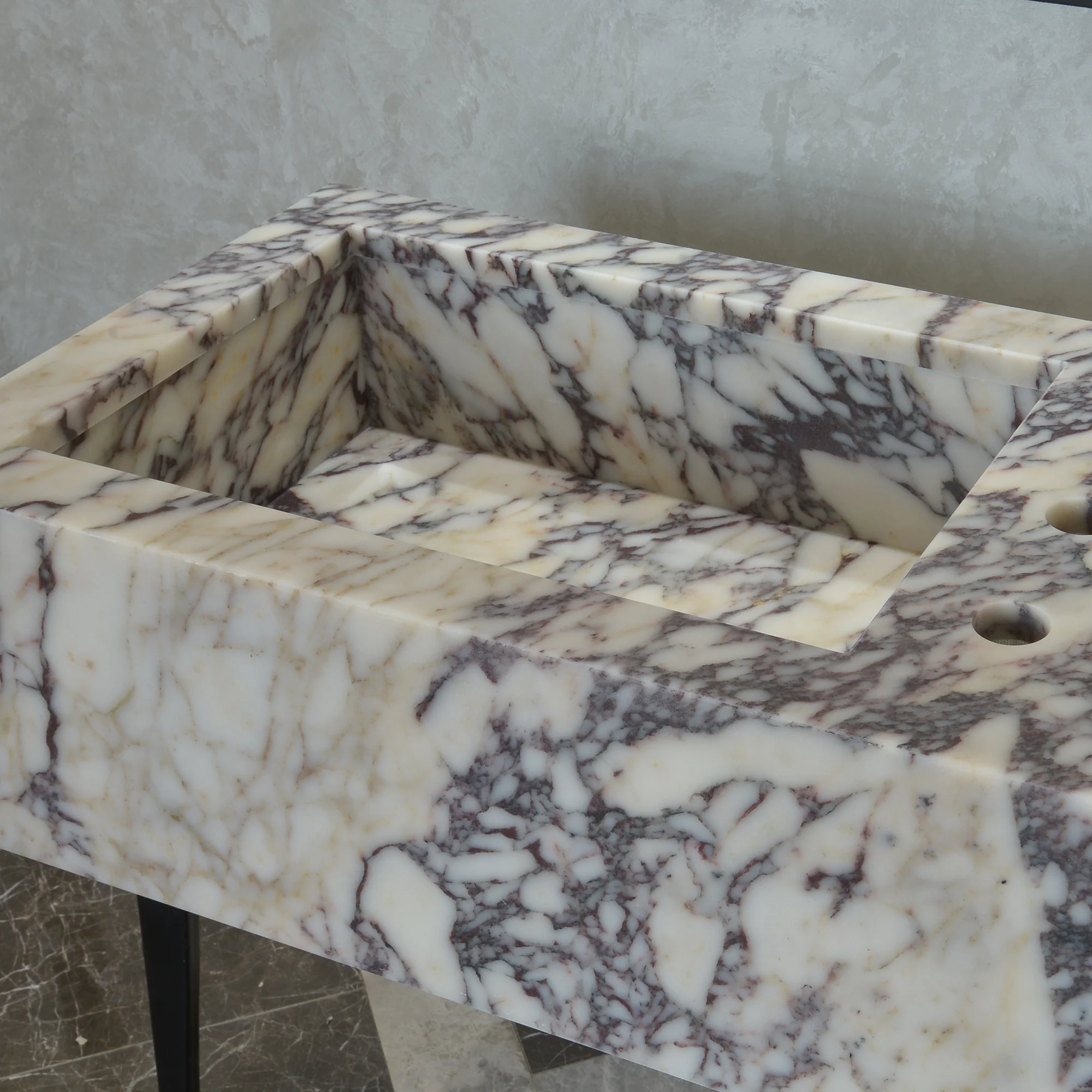 CUSTOM MADE CALACATTA VIOLA BATHROOM SINK (NS-062) - Image 5