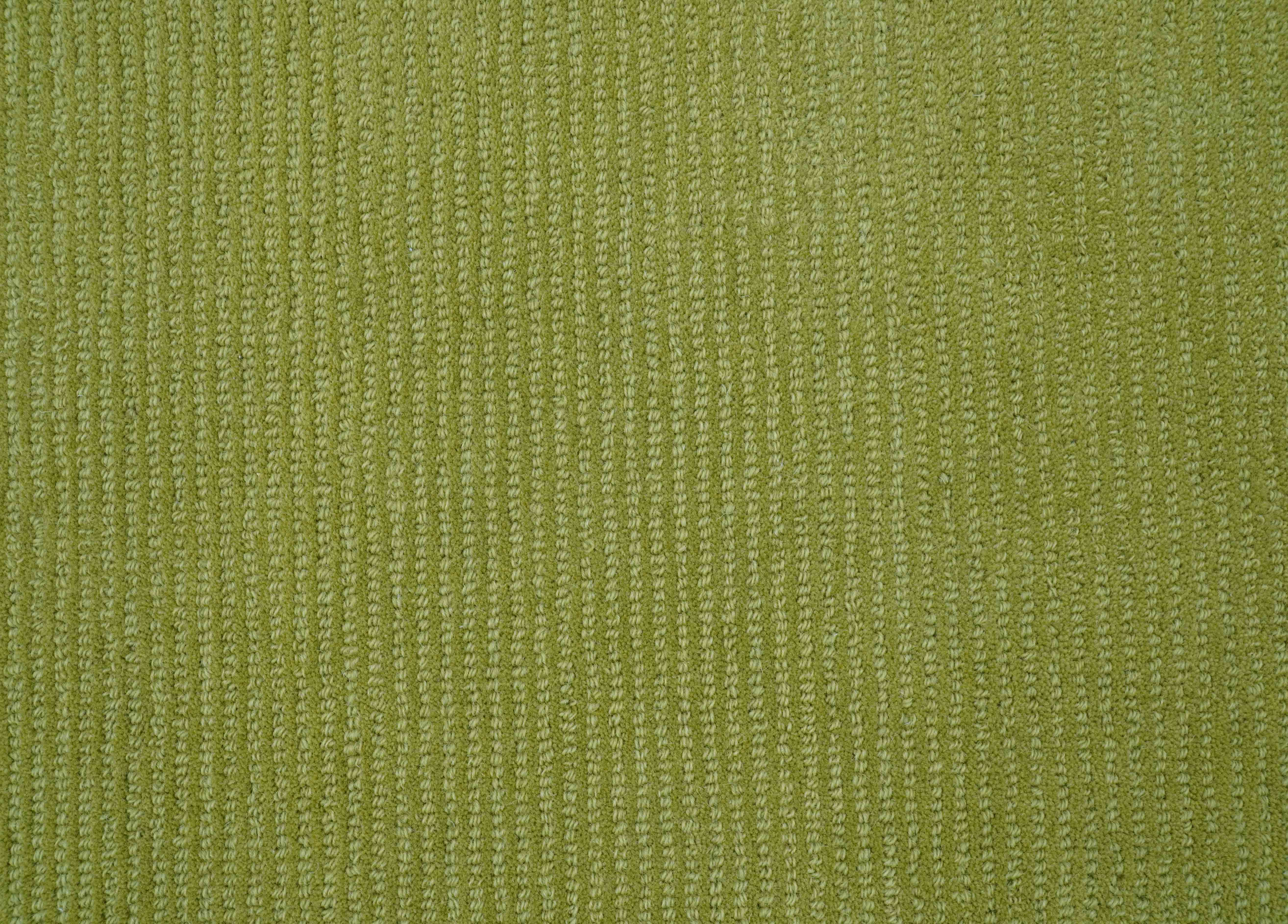 Custom Made Modern Solid Design Green Hand Tufted Wool Rug - Image 3