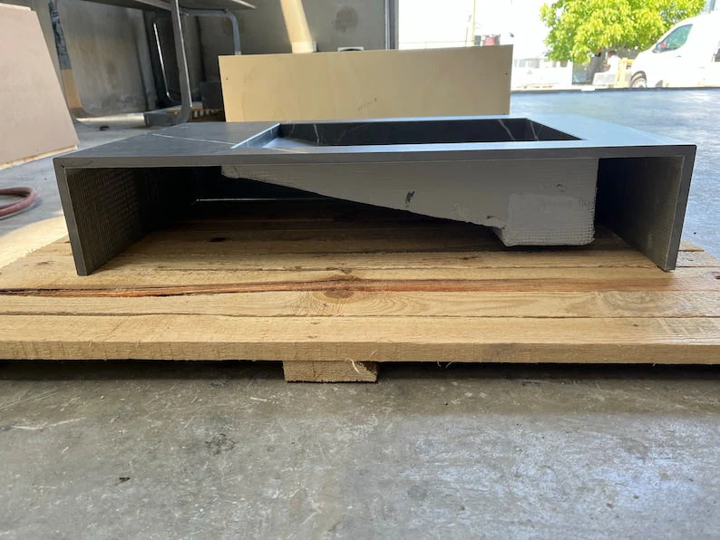 Custom Made Pietra Grey Bathroom Sink (ES-052) - Image 7