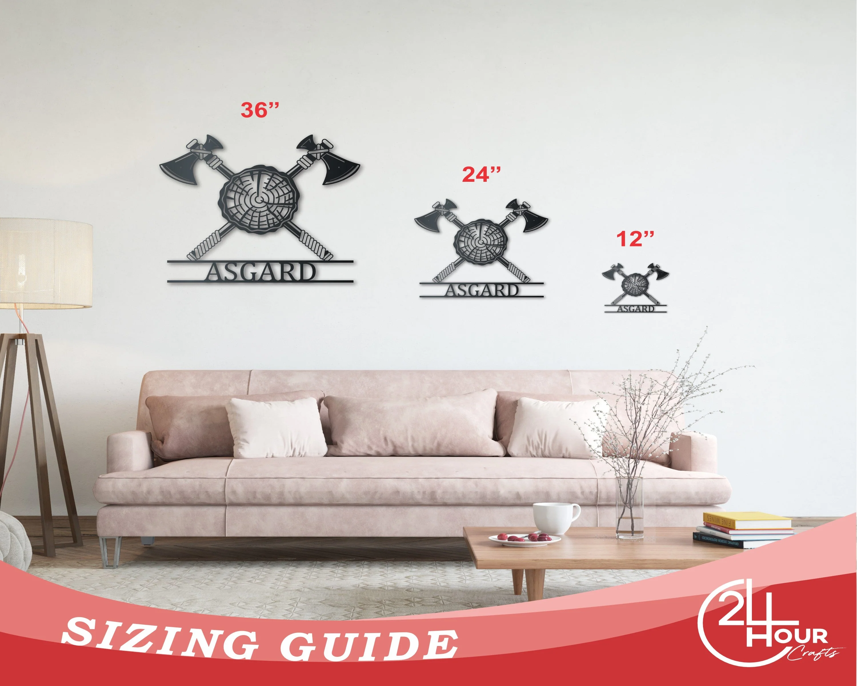 Custom Metal Axe Throwing Wall Art - Custom Metal Sign - 14 Color Options - Image 3