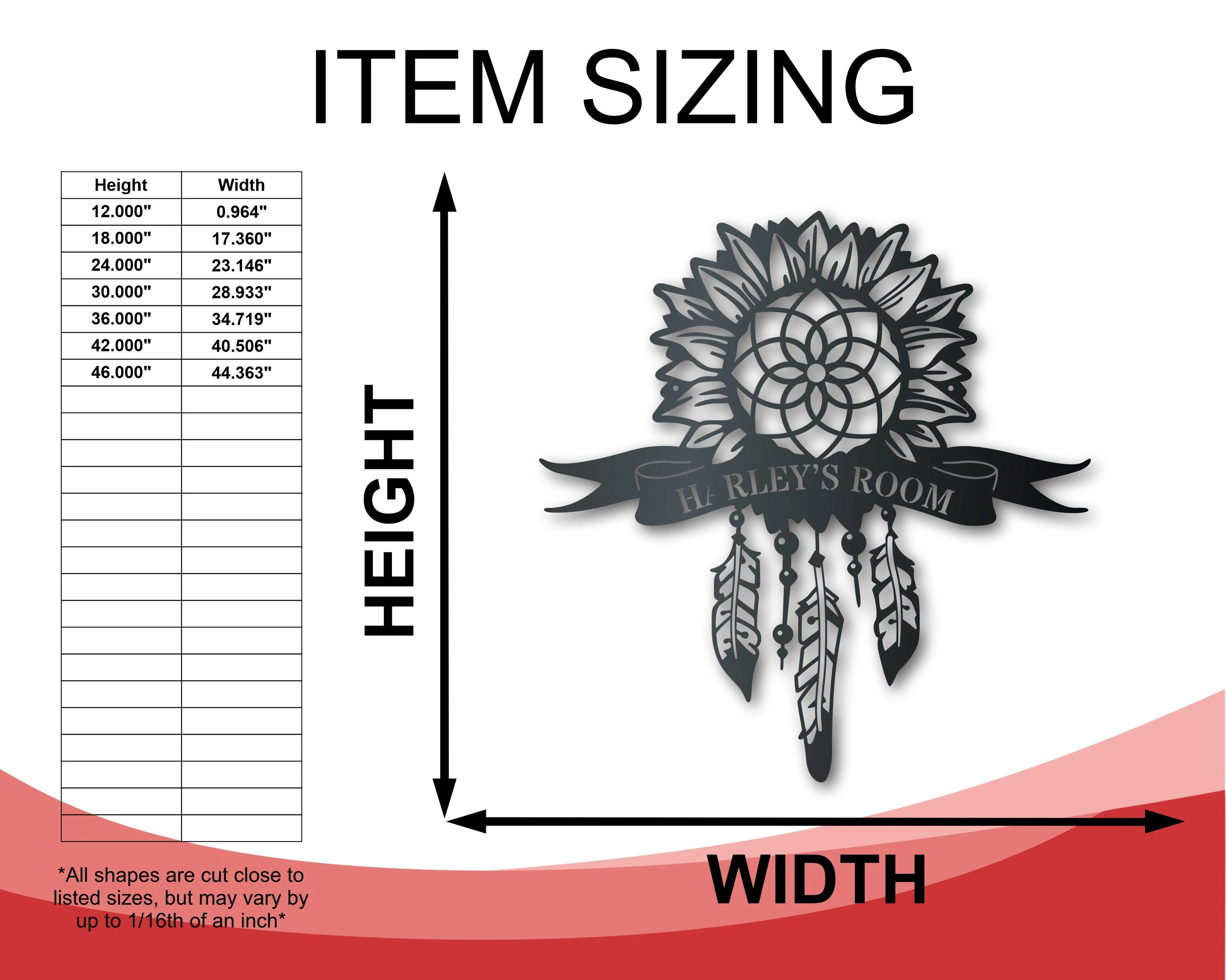 Custom Metal Sunflower Dreamcatcher Wall Art - Image 2