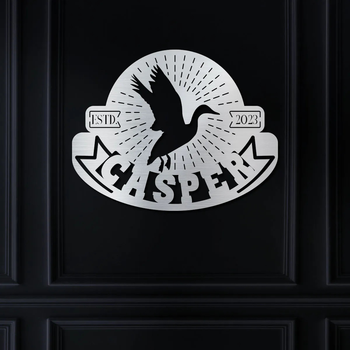 Custom Name and Est Date with Duck Design - Image 3