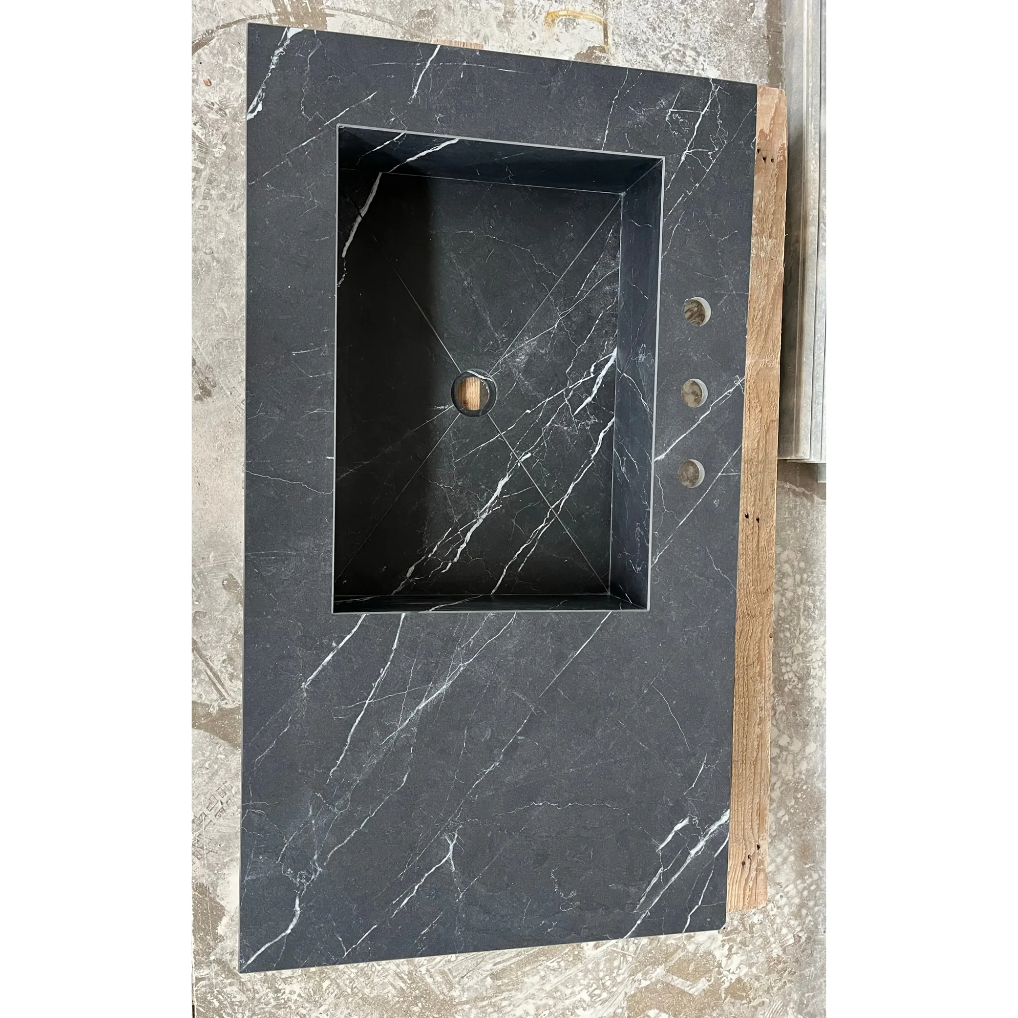 Custom Nero Marquina Bathroom Sink (ES-059) - Image 4
