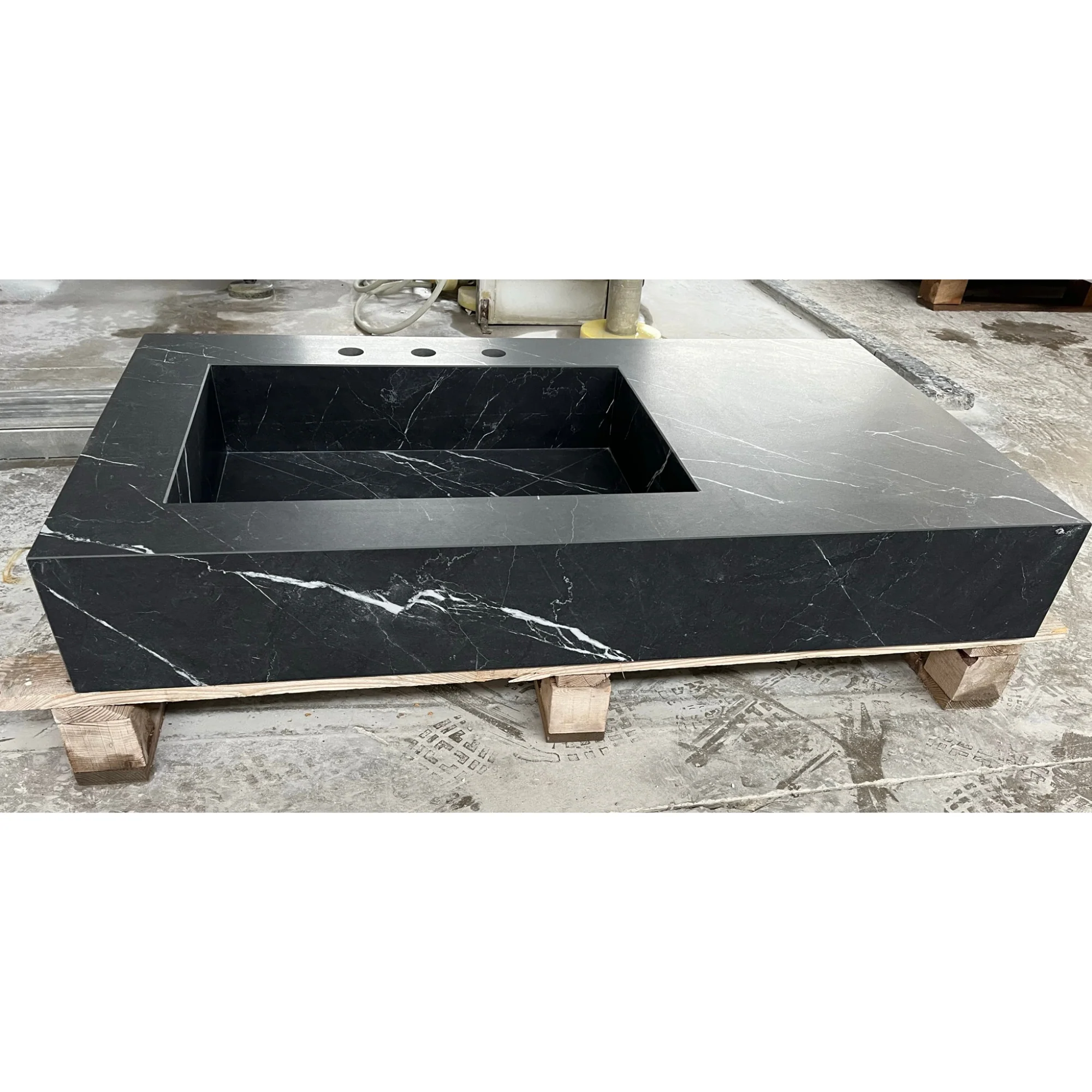 Custom Nero Marquina Bathroom Sink (ES-059) - Image 7