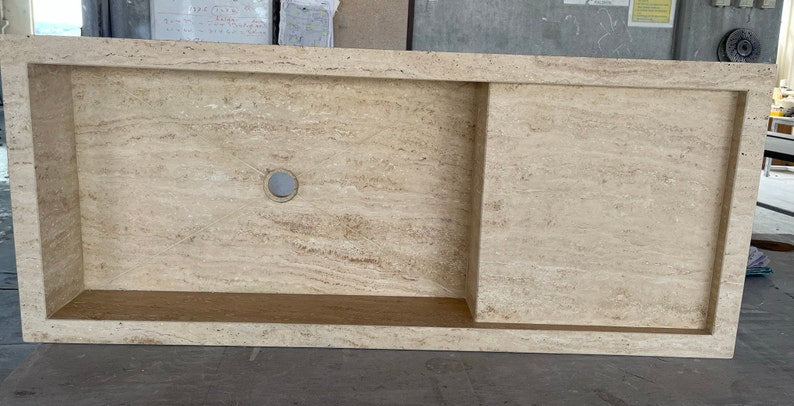 Custom Travertine Sink (TR-089) - Image 3