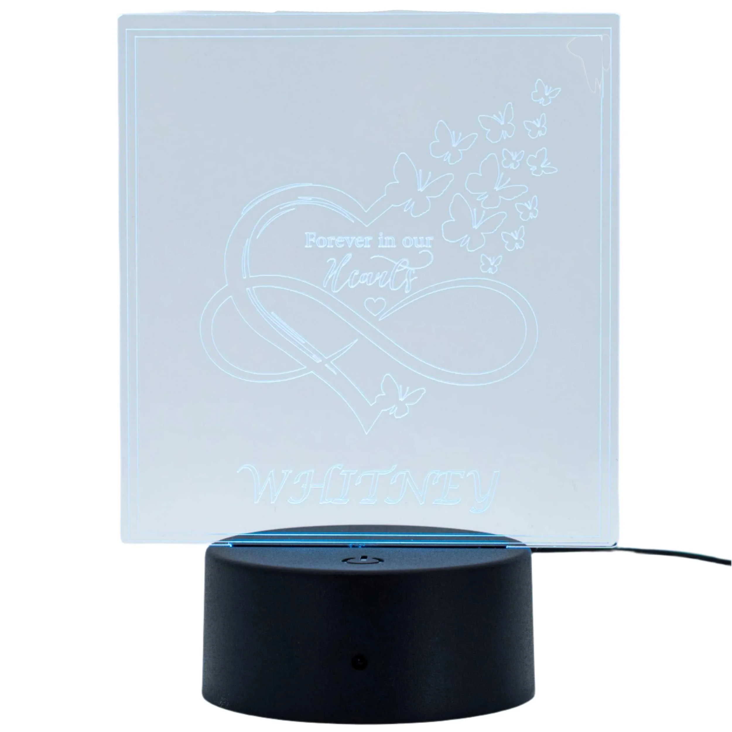 Customizable LED Lighted Memorial Plaque | Create Your Own | Glowing Creation - Image 3