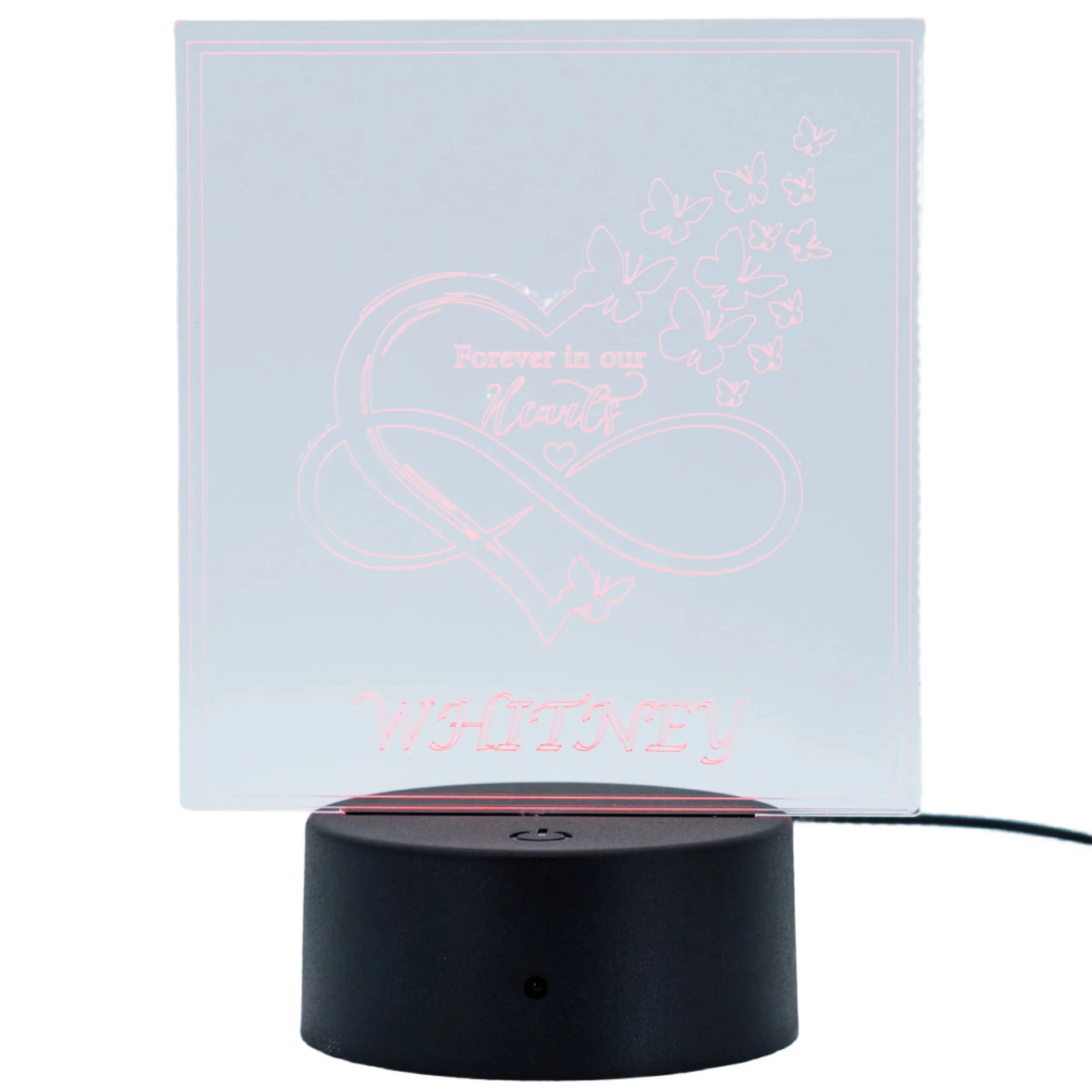 Customizable LED Lighted Memorial Plaque | Create Your Own | Glowing Creation - Image 4