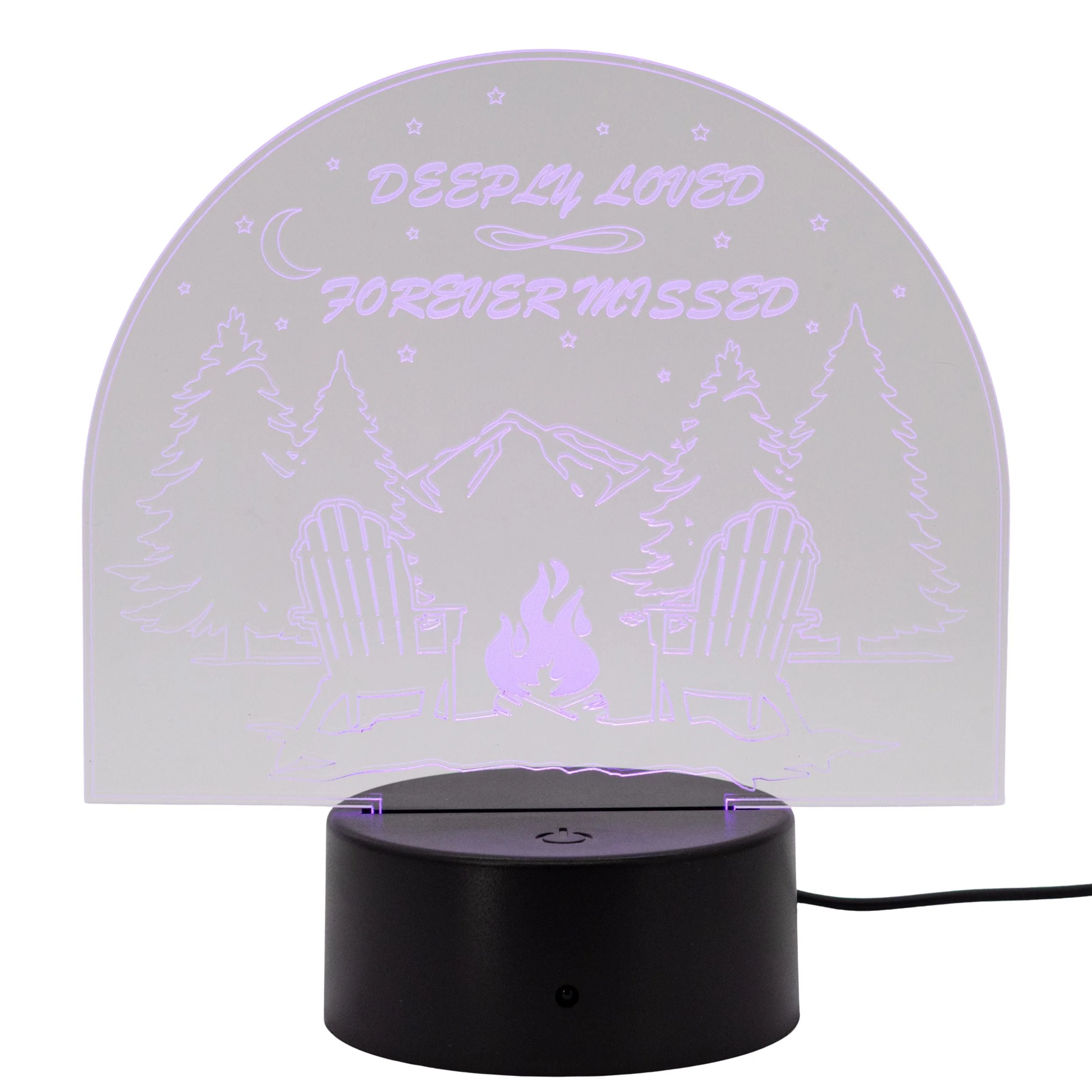 Customizable LED Lighted Memorial Plaque | Create Your Own | Glowing Creation - Image 6