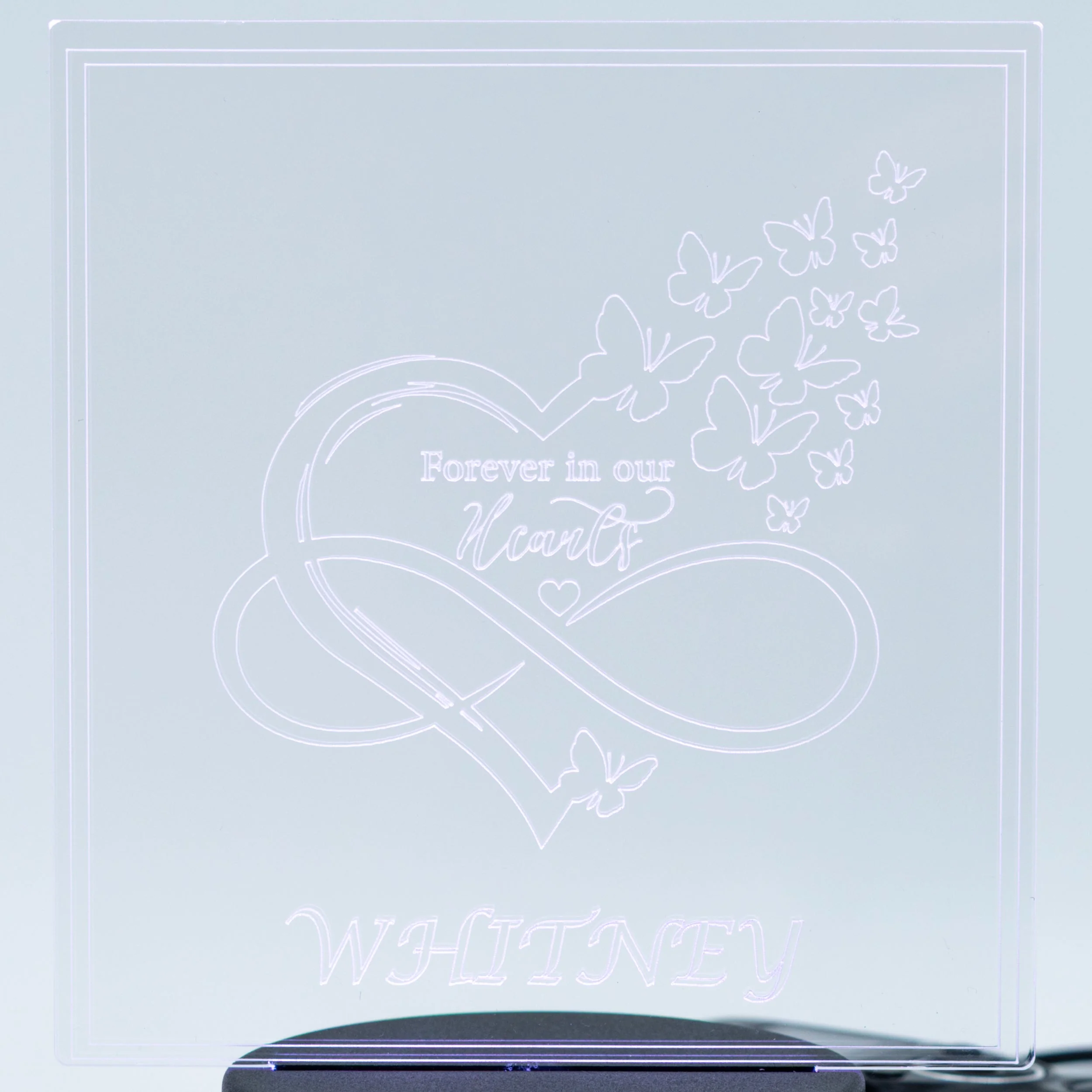Customizable LED Lighted Memorial Plaque | Create Your Own | Glowing Creation - Image 7