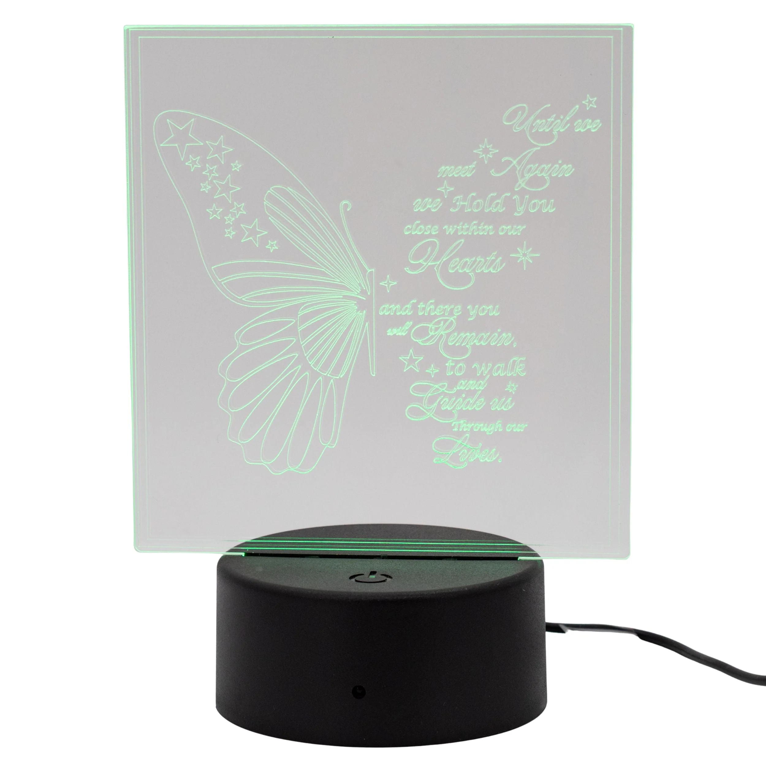 Customizable LED Lighted Memorial Plaque | Create Your Own | Glowing Creation - Image 9