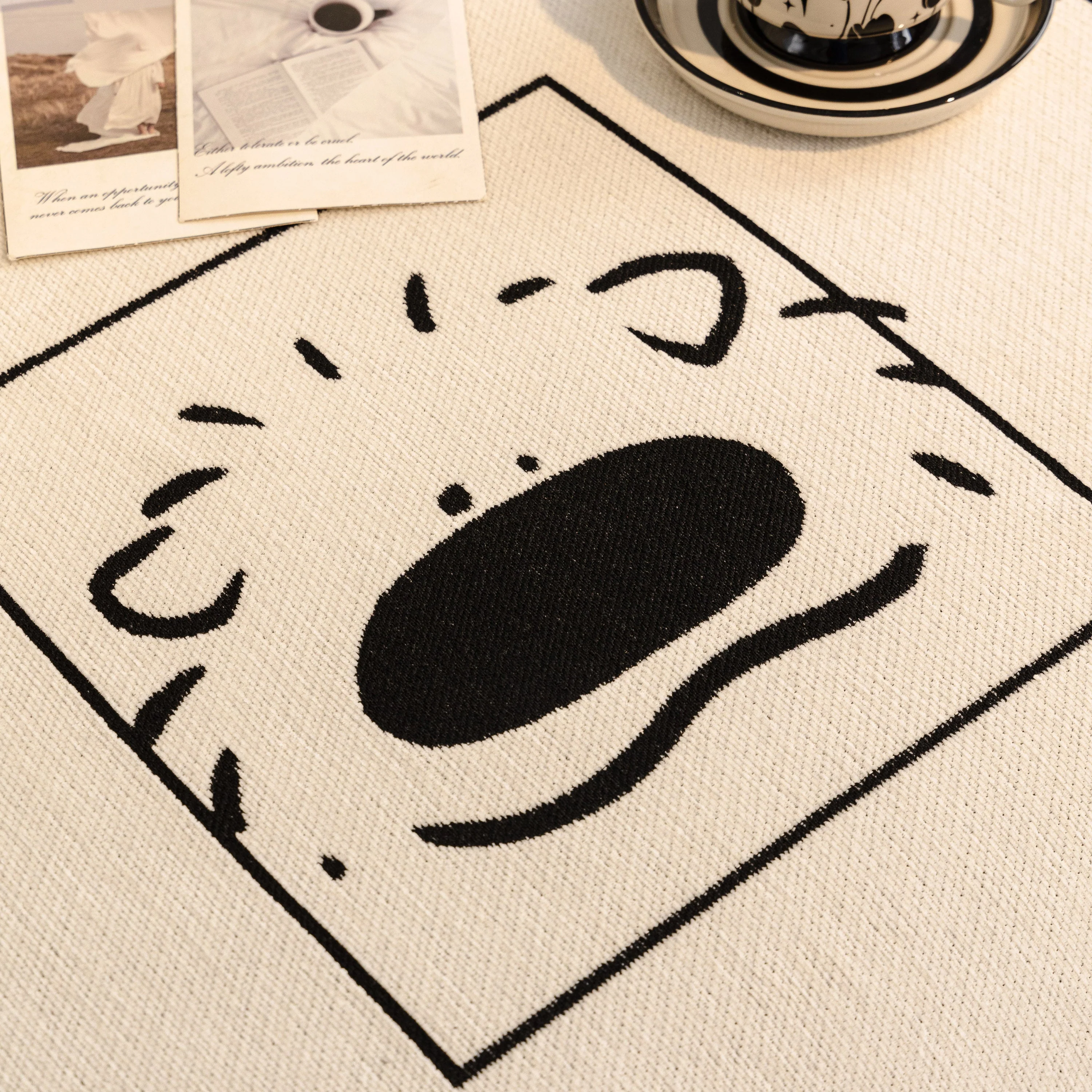 Cute Chenille Couch Cover Throw, Cartoon Soft Washable Sofa Cover for Sectional Sofas - Image 42