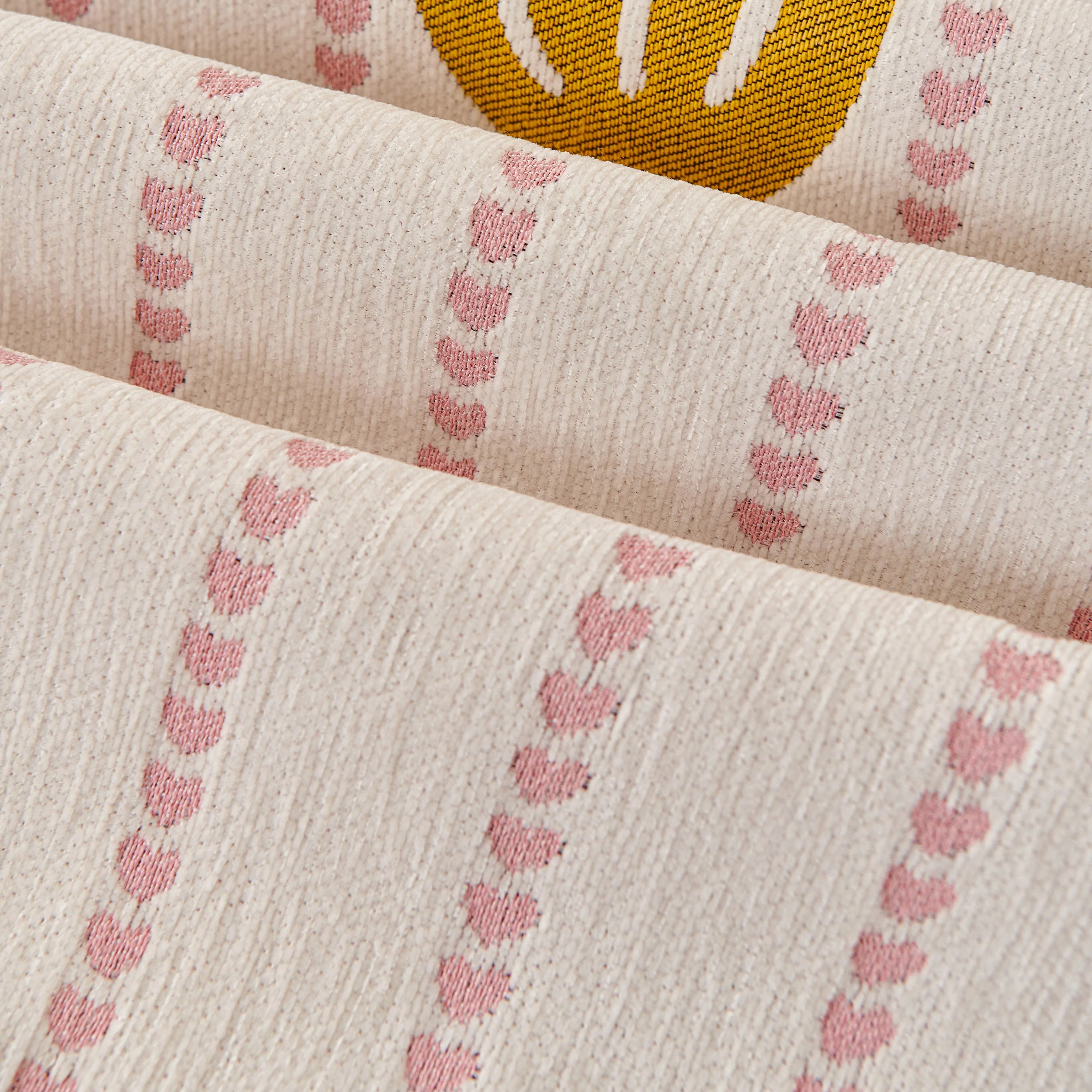 Cute Dotted Stripe Couch Protector, Non-Slip Washable Sofa Cover with Ruffled Skirt - Image 20
