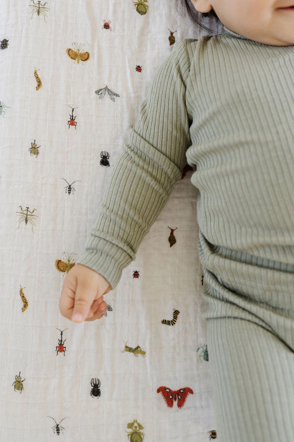 Cutie Crawlies Crib Sheet - Image 2
