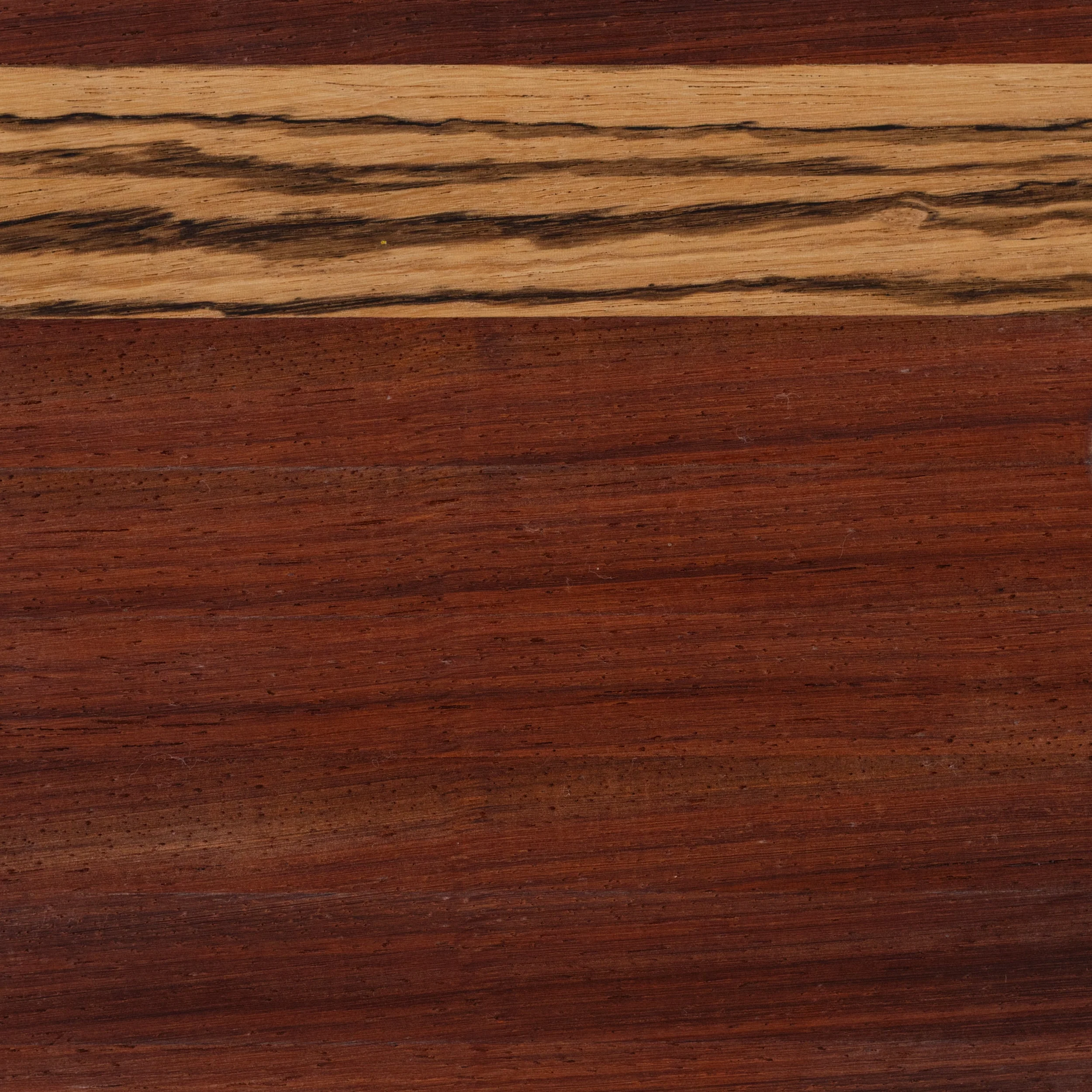Cutting Board With Handle | Square | Light & Dark Wood Blend | Handcrafted - Image 5
