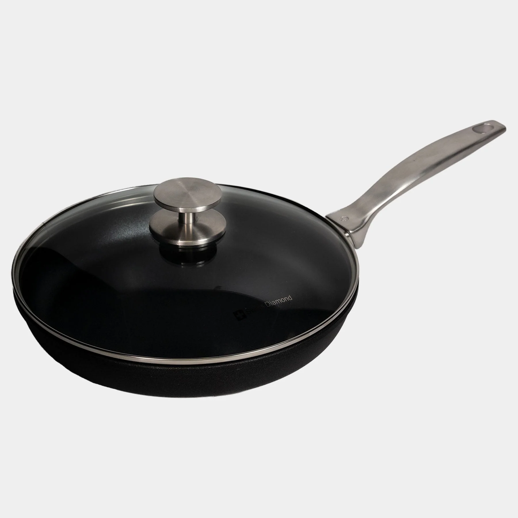 CXD DOU Ceramic Nonstick Fry Pan with Glass Lid - Image 10