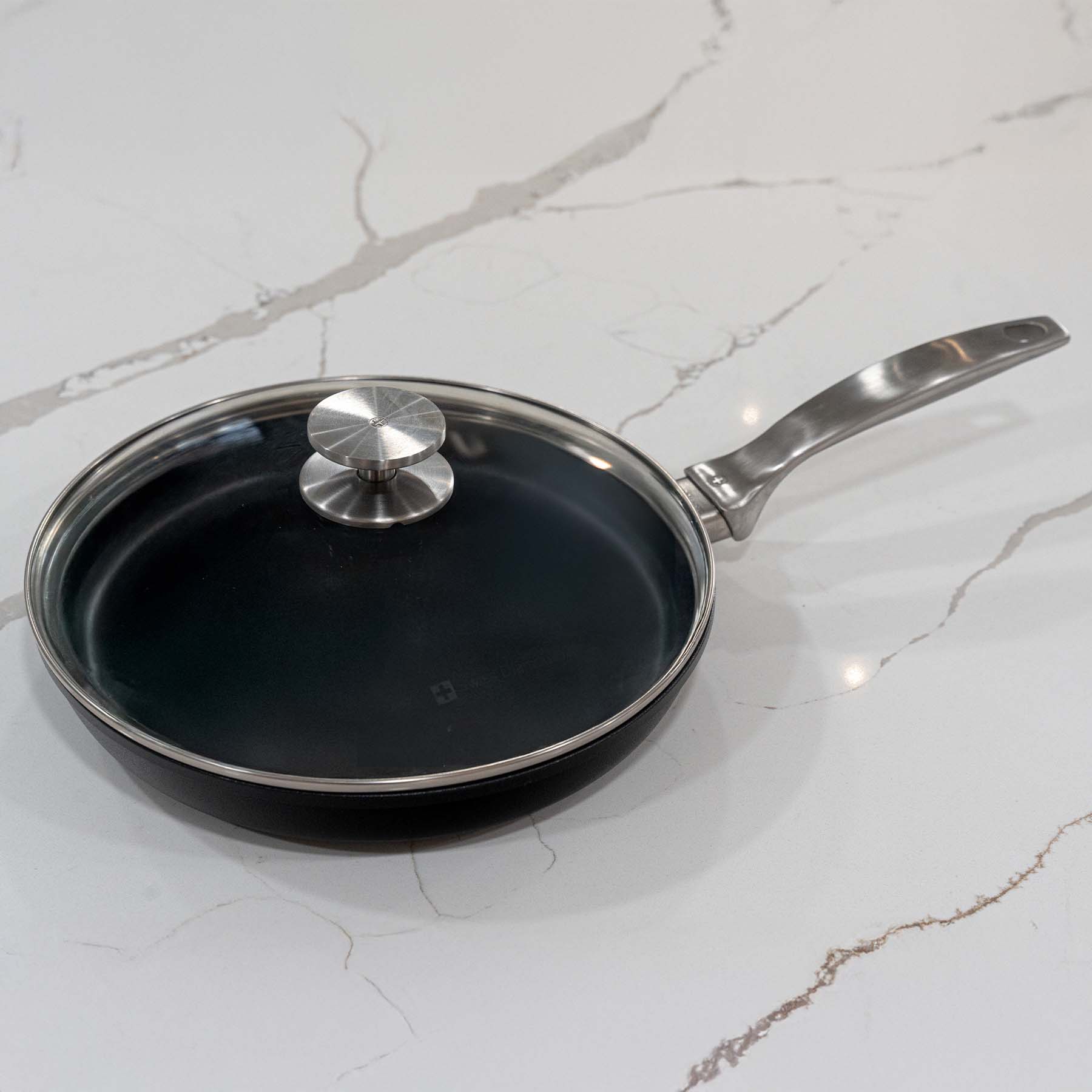CXD DOU Ceramic Nonstick Fry Pan with Glass Lid - Image 13