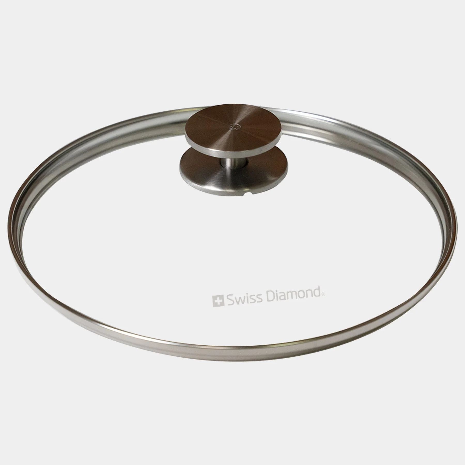 CXD Tempered Glass Lid with Stainless Steel Knob - Image 2