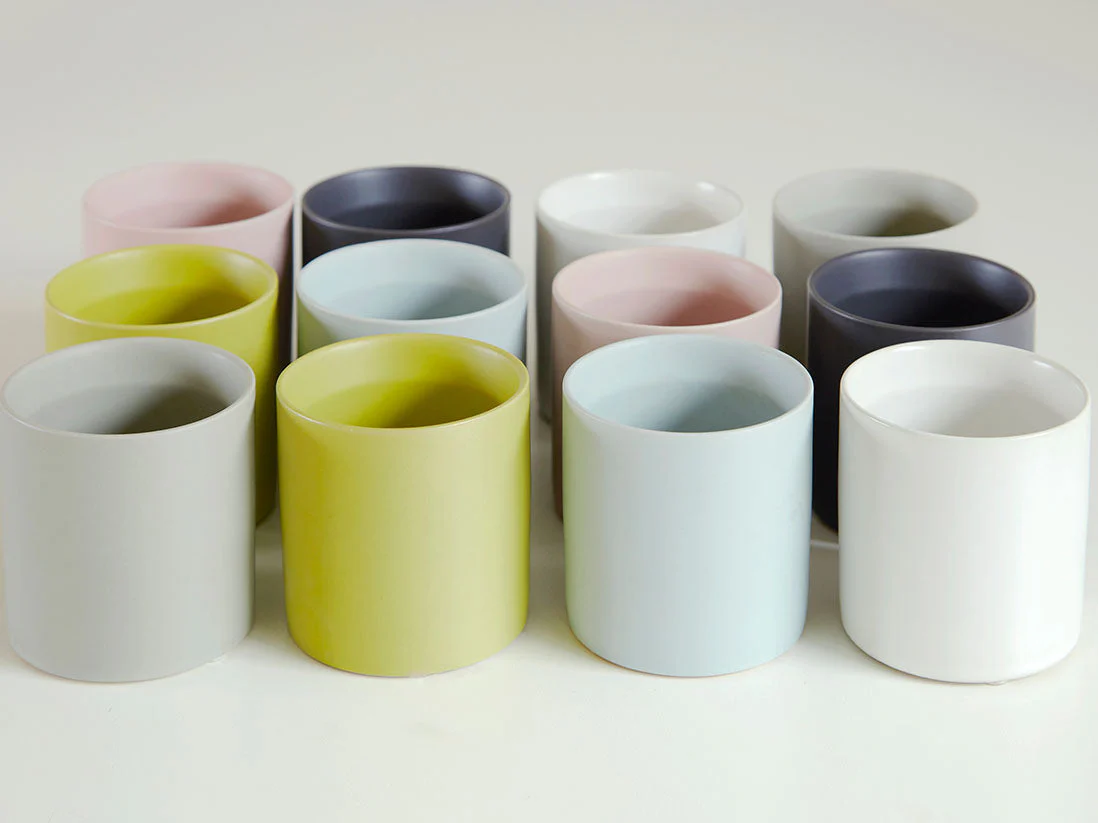Cylinder Cache Pot 4.0" x 3.5" By Plantatorem - Image 3
