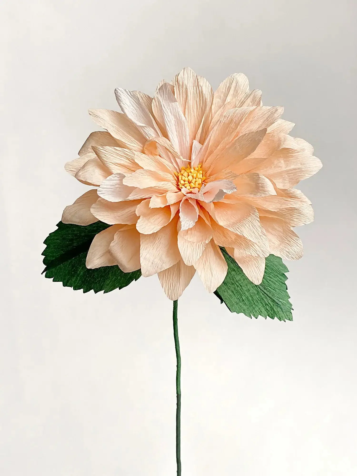 Dahlia Single Stem | Handcrafted Paper Flower - Image 2