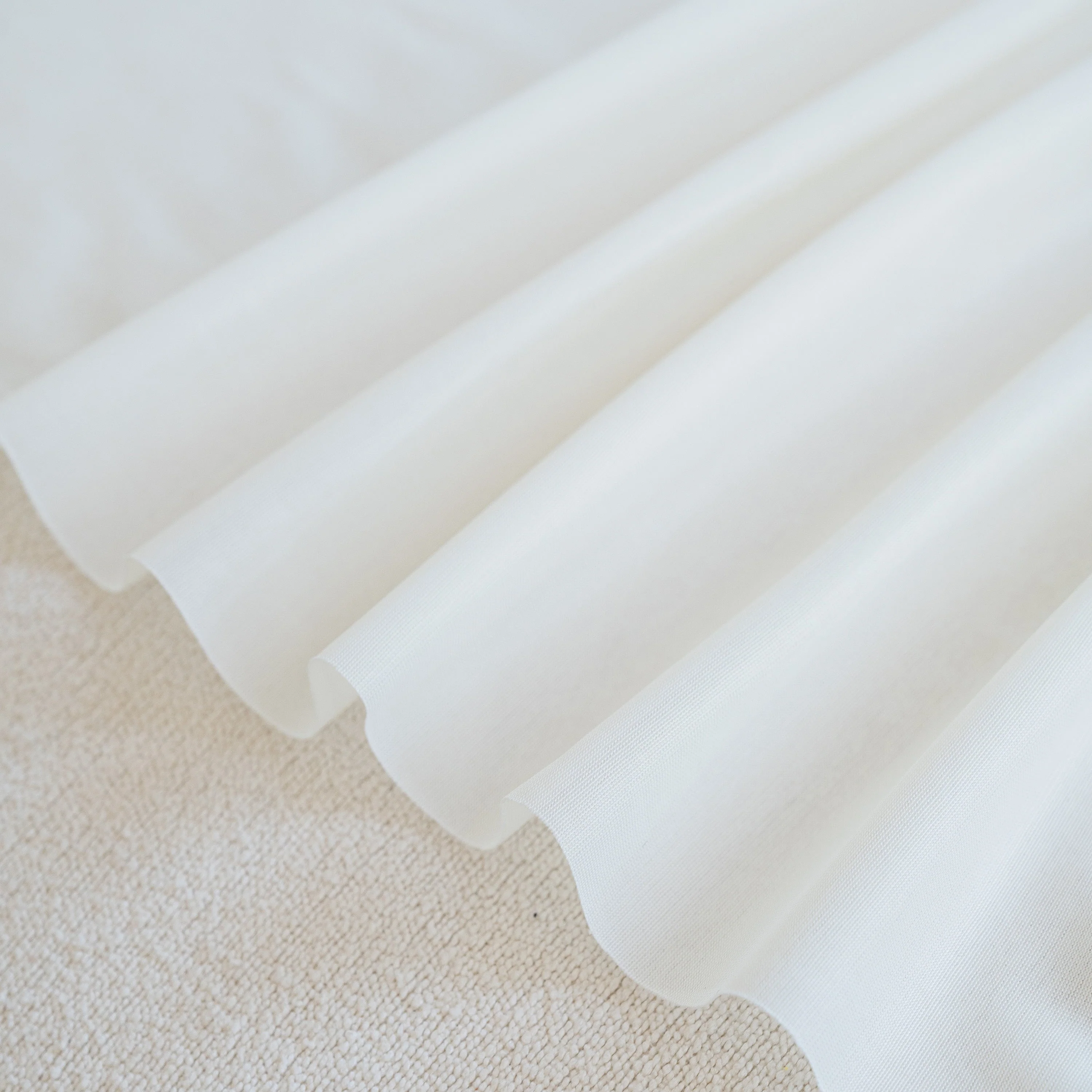 Daisy Striped Sofa Cover with Sheer Ruffle Skirt, Floral Soft Slipcover Blanket - Image 36