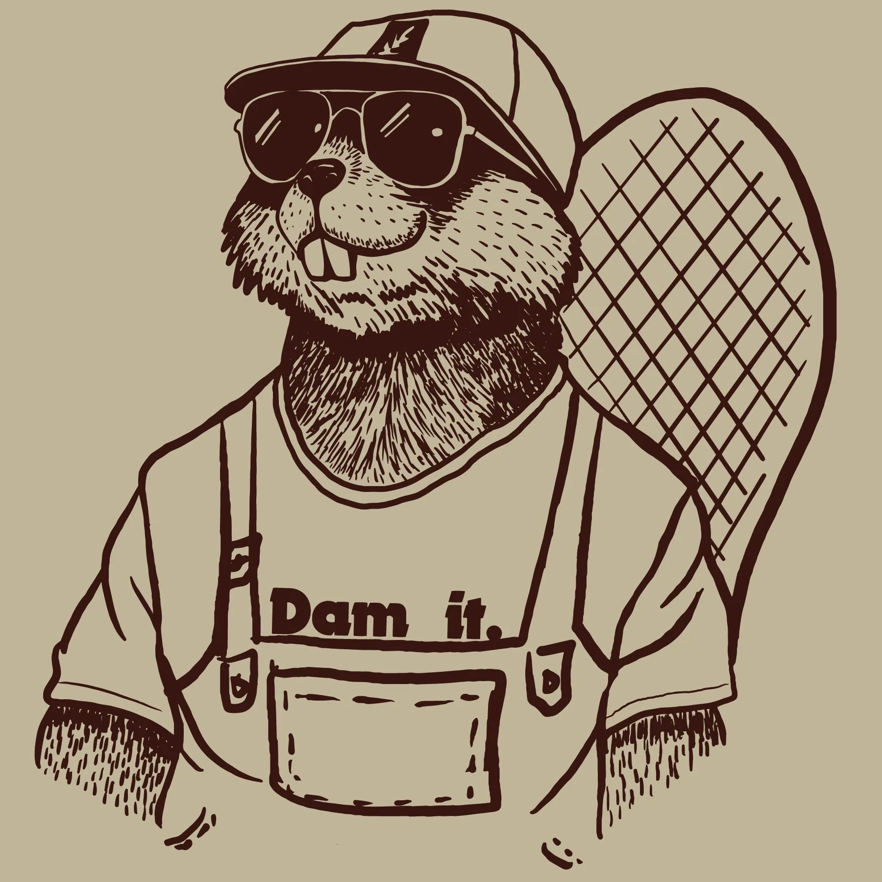 Dam It. T-Shirt | Multiple Sizes | The Hex + The Hive - Image 2