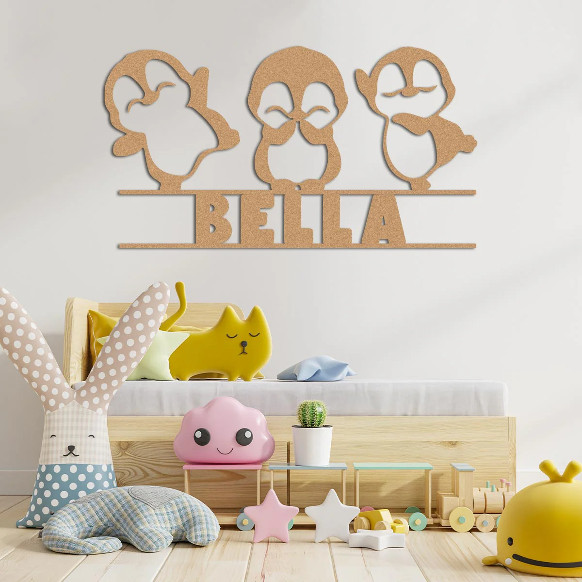 Dancing Baby Penguins w Name Sign - Image 5
