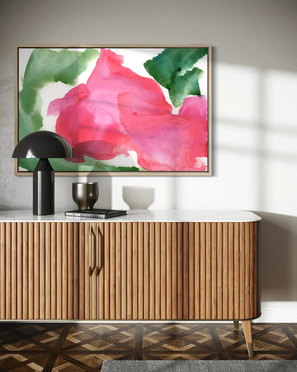 Dancing Roses - Open Edition Canvas Print - Image 2