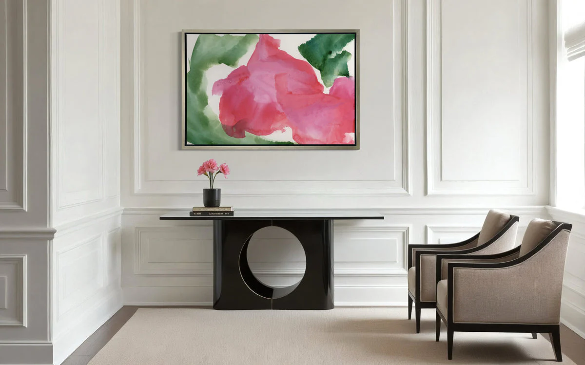 Dancing Roses - Open Edition Canvas Print - Image 4