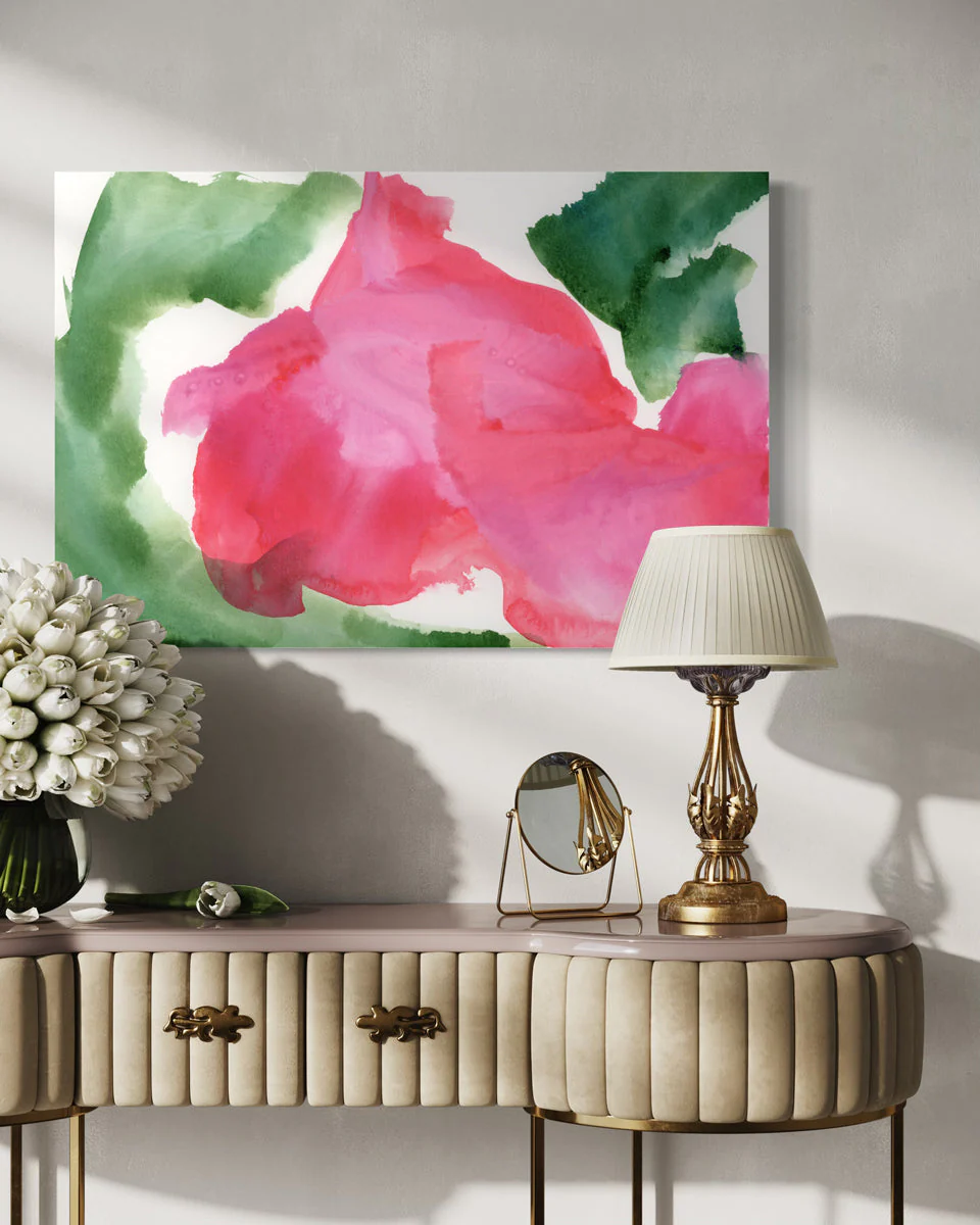 Dancing Roses - Open Edition Canvas Print - Image 6