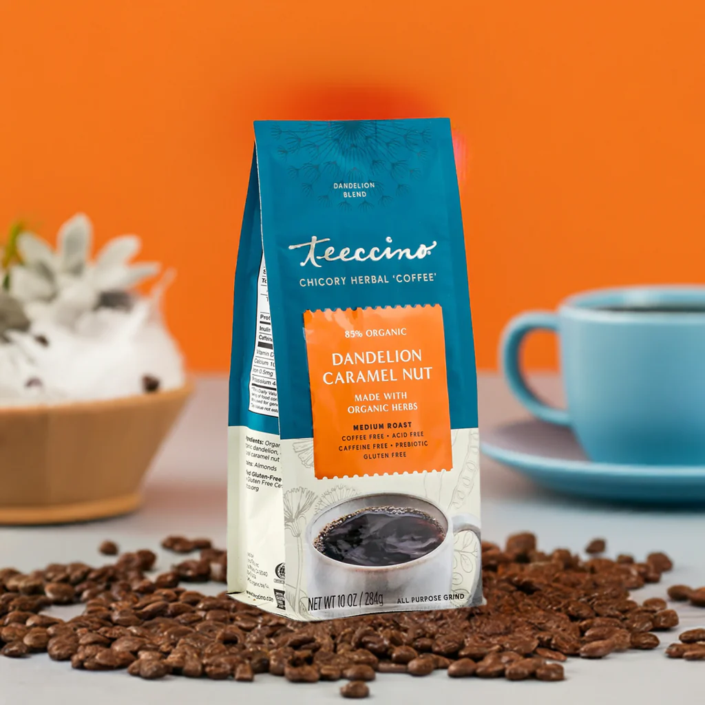Dandelion Caramel Nut Chicory Herbal Coffee - Image 2