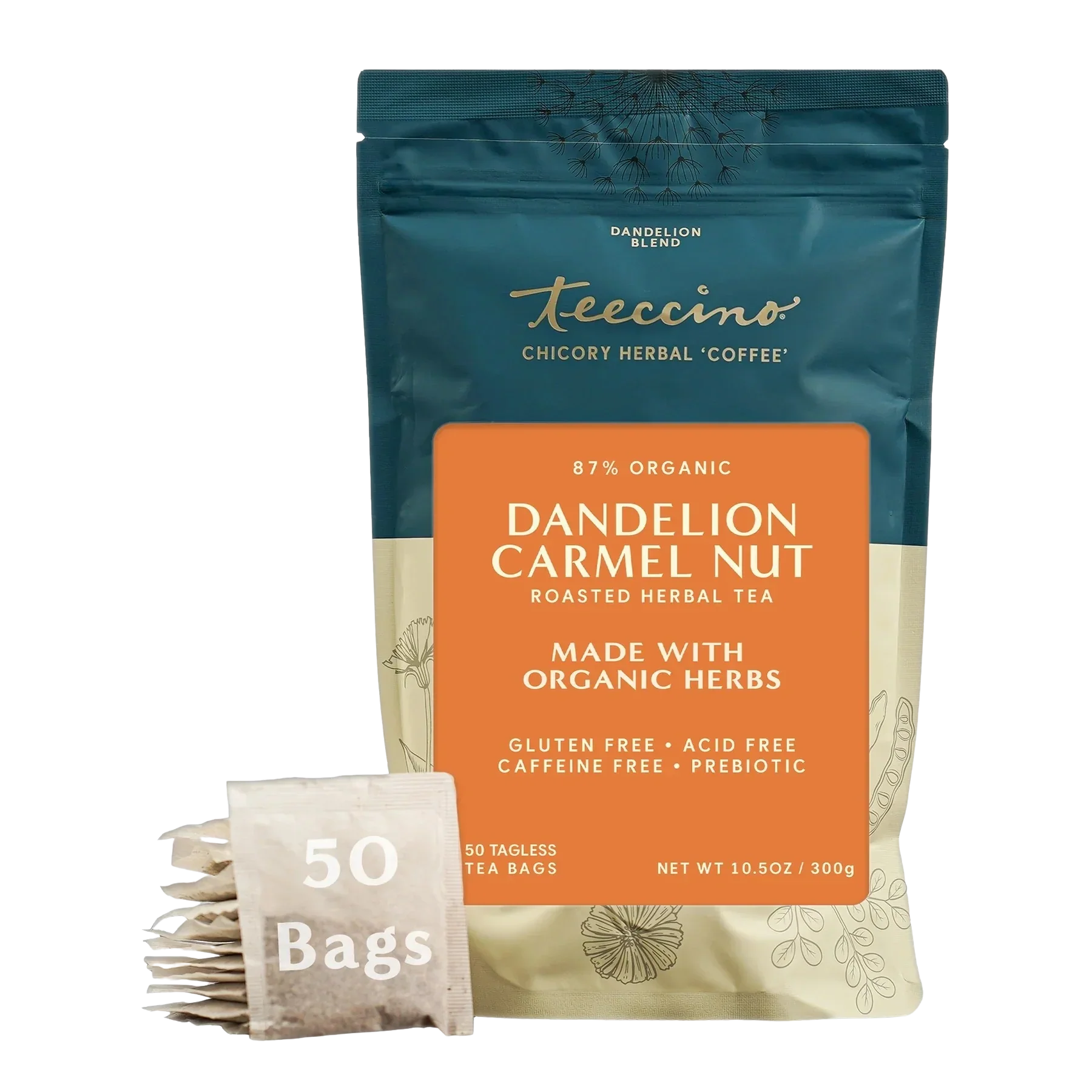 Dandelion Caramel Nut Roasted Herbal Tea - Image 5