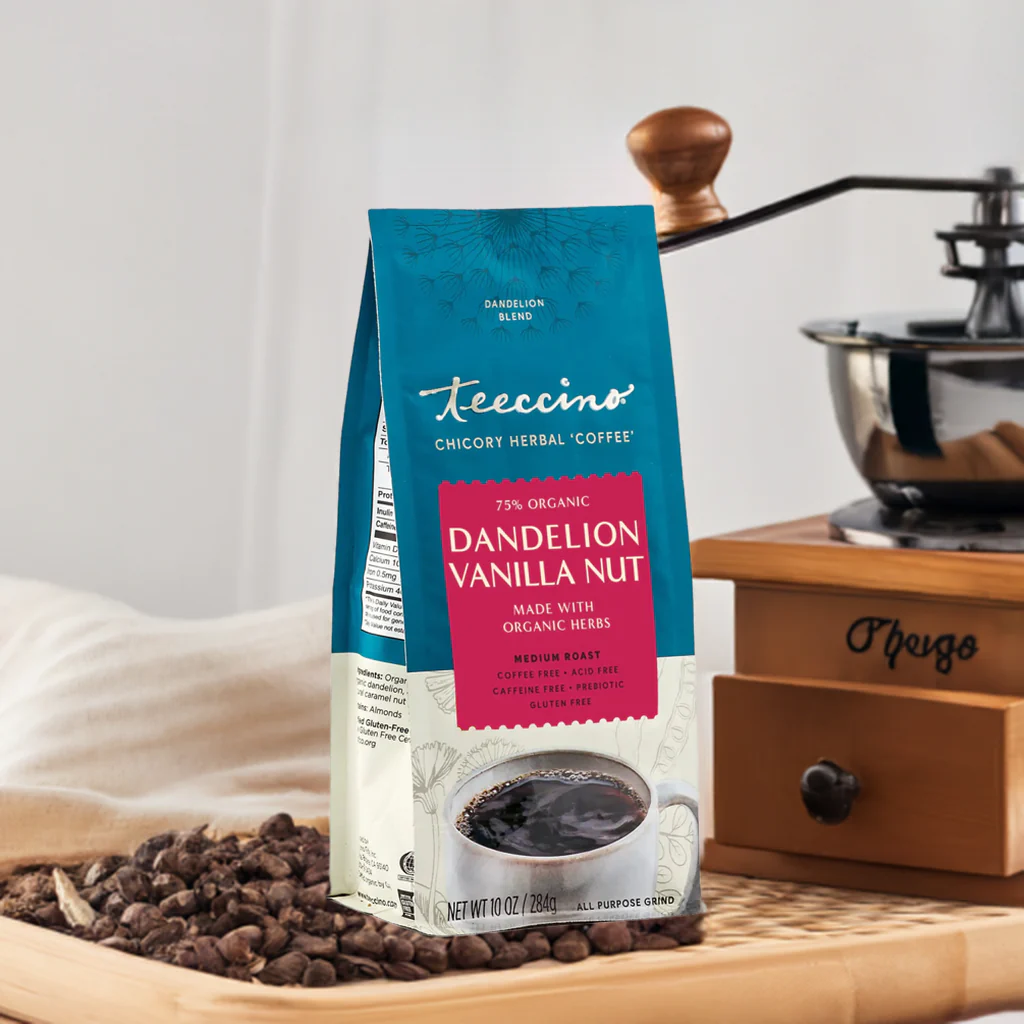 Dandelion Vanilla Nut Herbal Coffee - Image 2