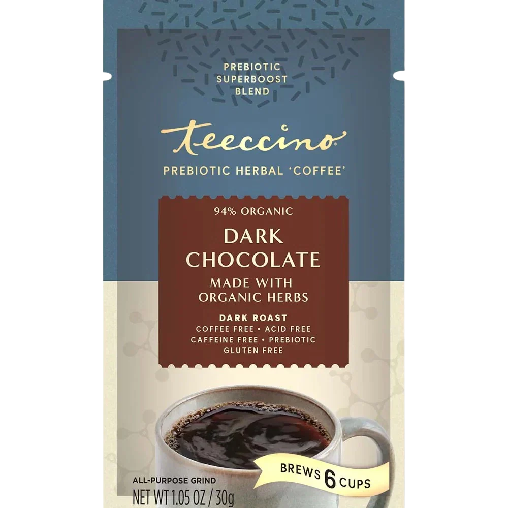 Dark Chocolate Prebiotic SuperBoost Herbal Coffee - Image 5