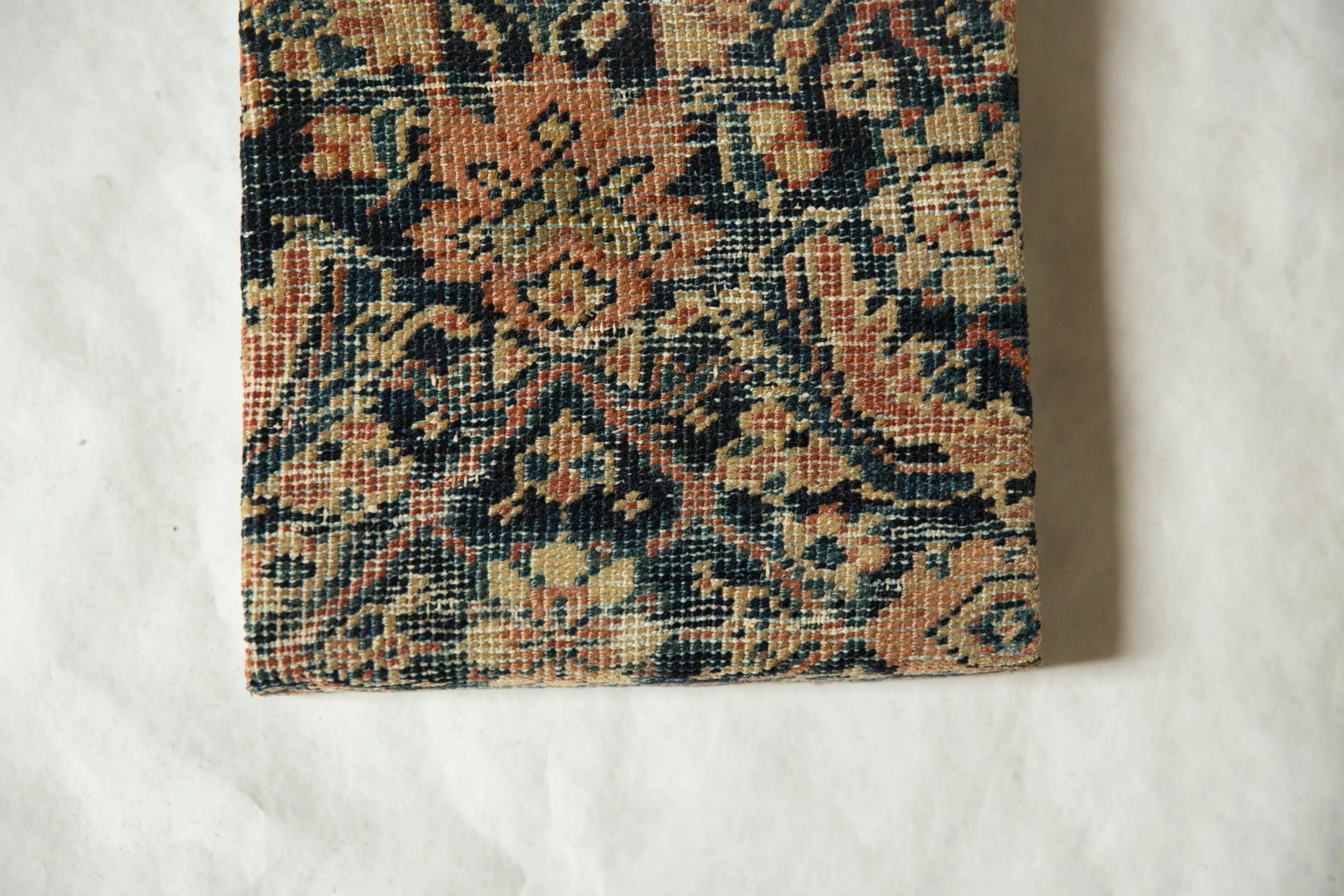 Decorative Cork Board Antique Fereghan Rug Fragment Art - Image 4