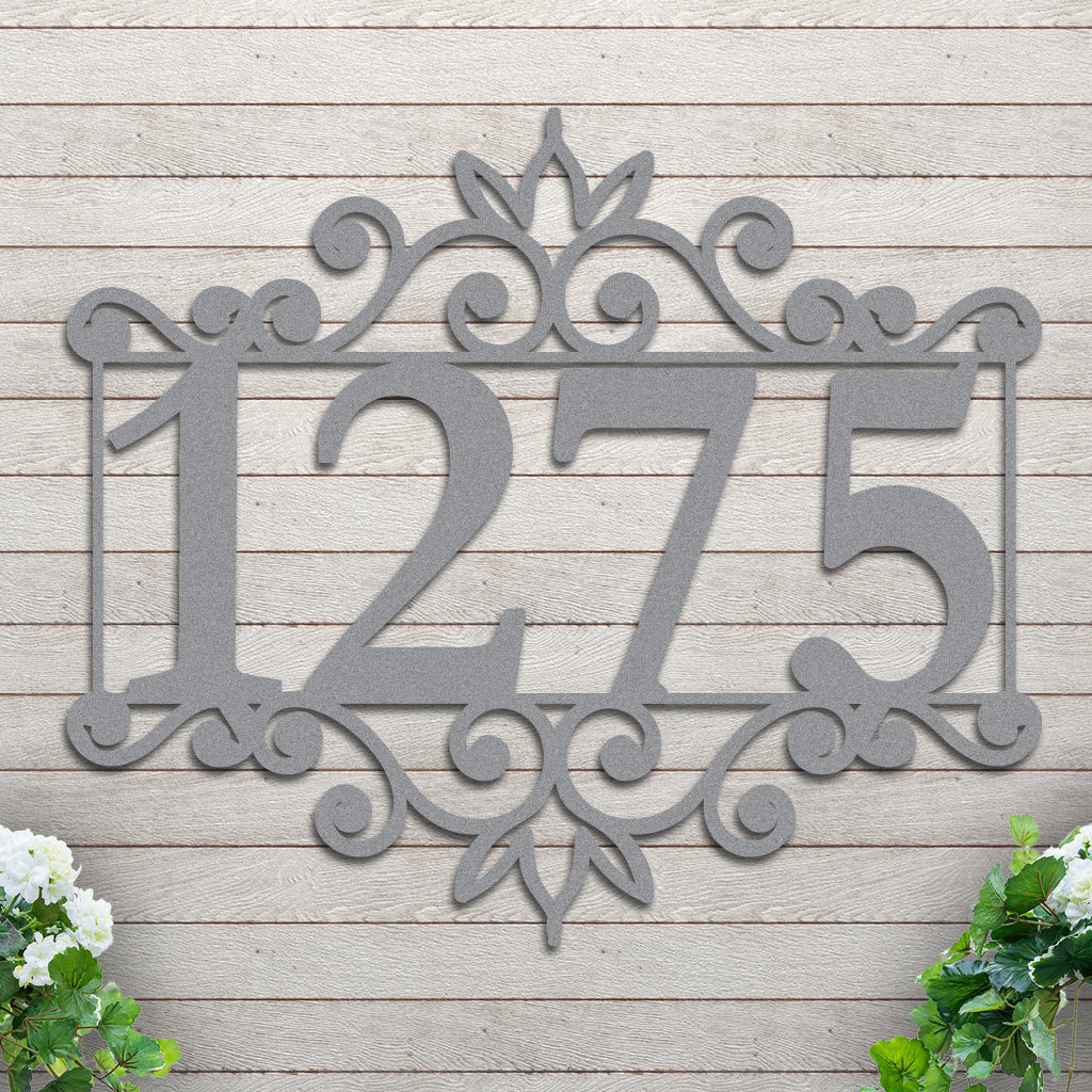 Decorative House Number Sign - Image 3